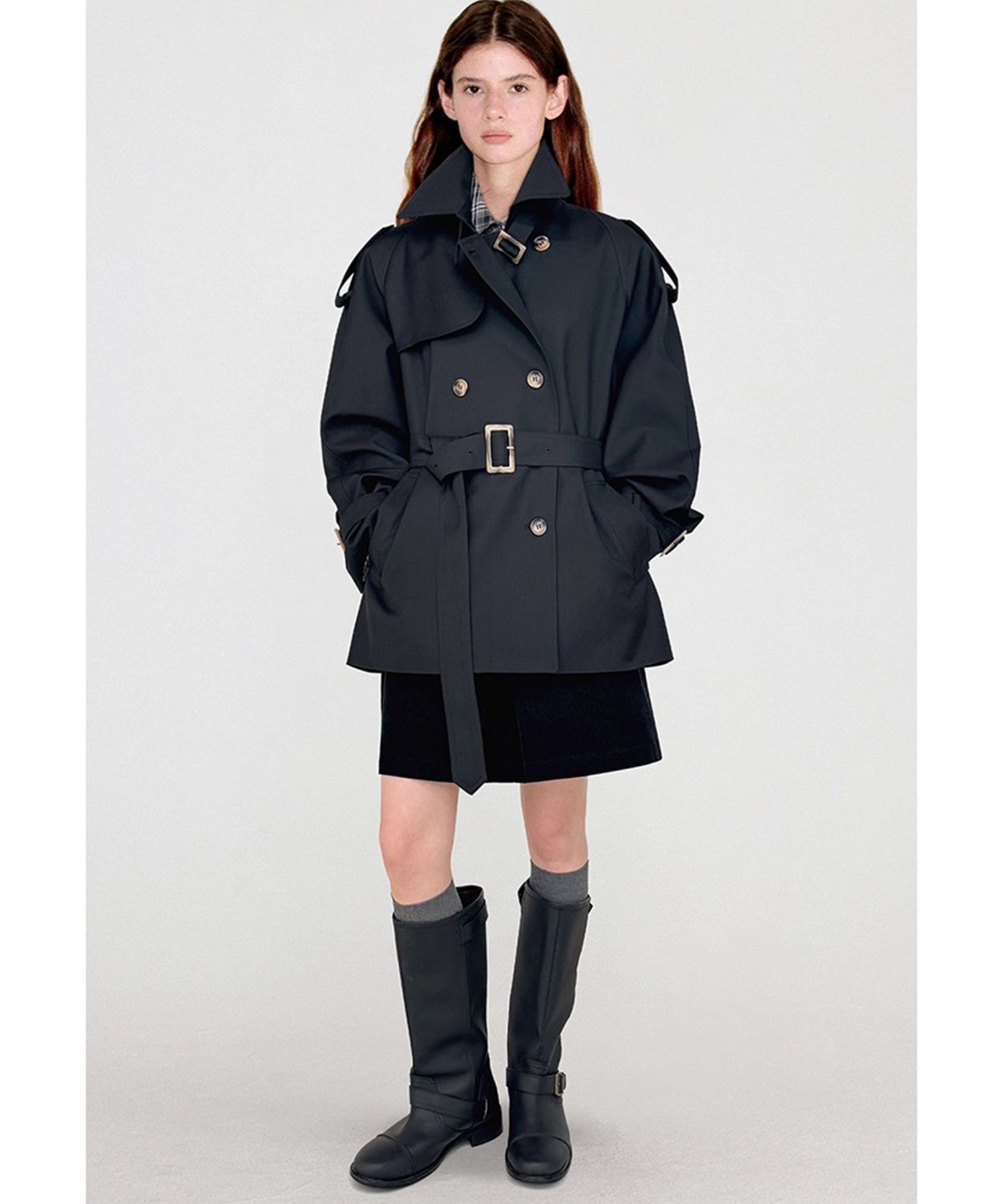 shirocon リリベットトレンチコート【2025AW】38 2025AW_shirocon1 – yori