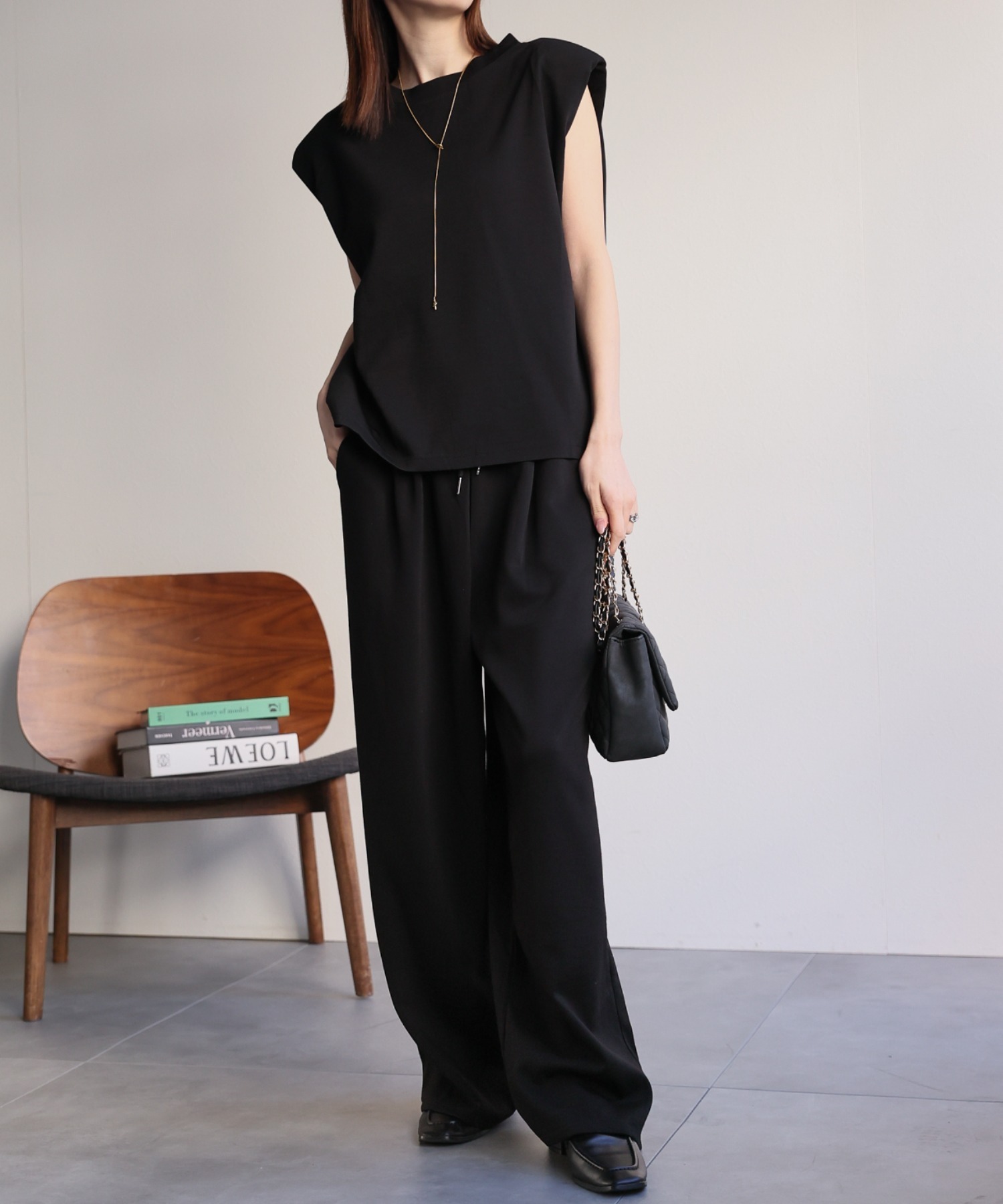 model:162cm 着用サイズ:F