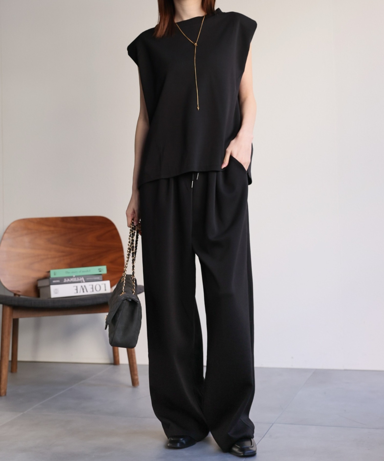 model:162cm 着用サイズ:F