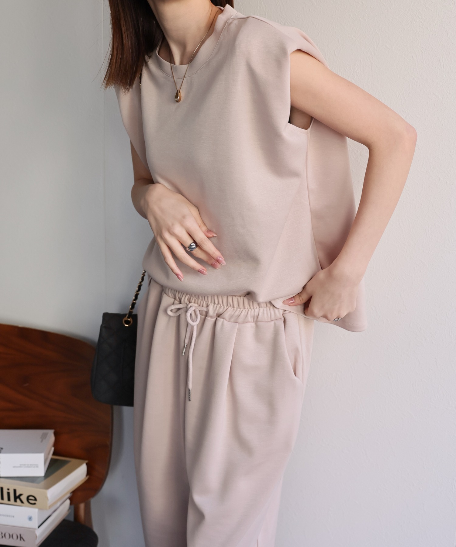 model:162cm 着用サイズ:F
