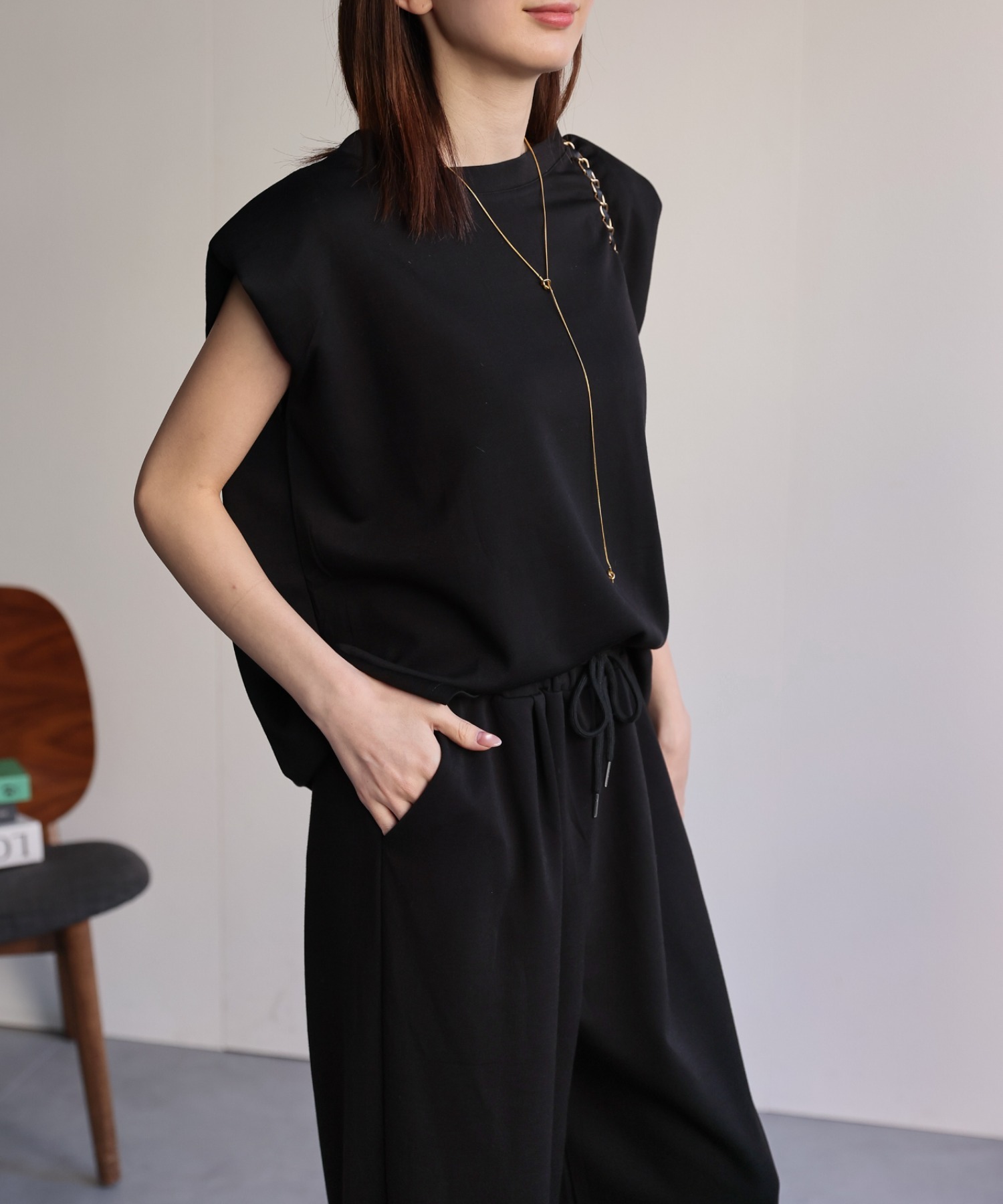 model:162cm 着用サイズ:F