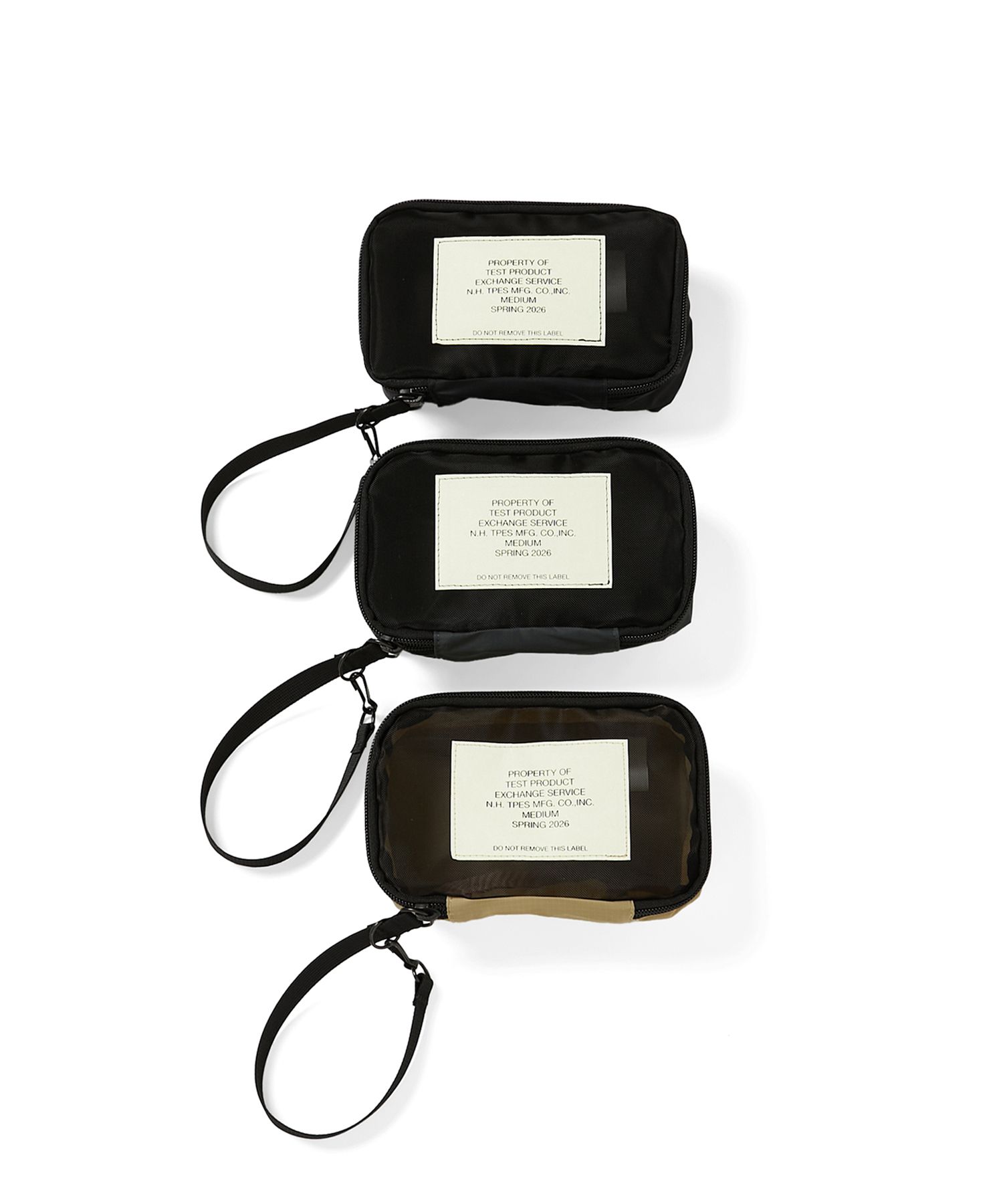 POUCH (MEDIUM) N.HOOLYWOOD TEST PRODUCT EXCHANGE SERVICE│N