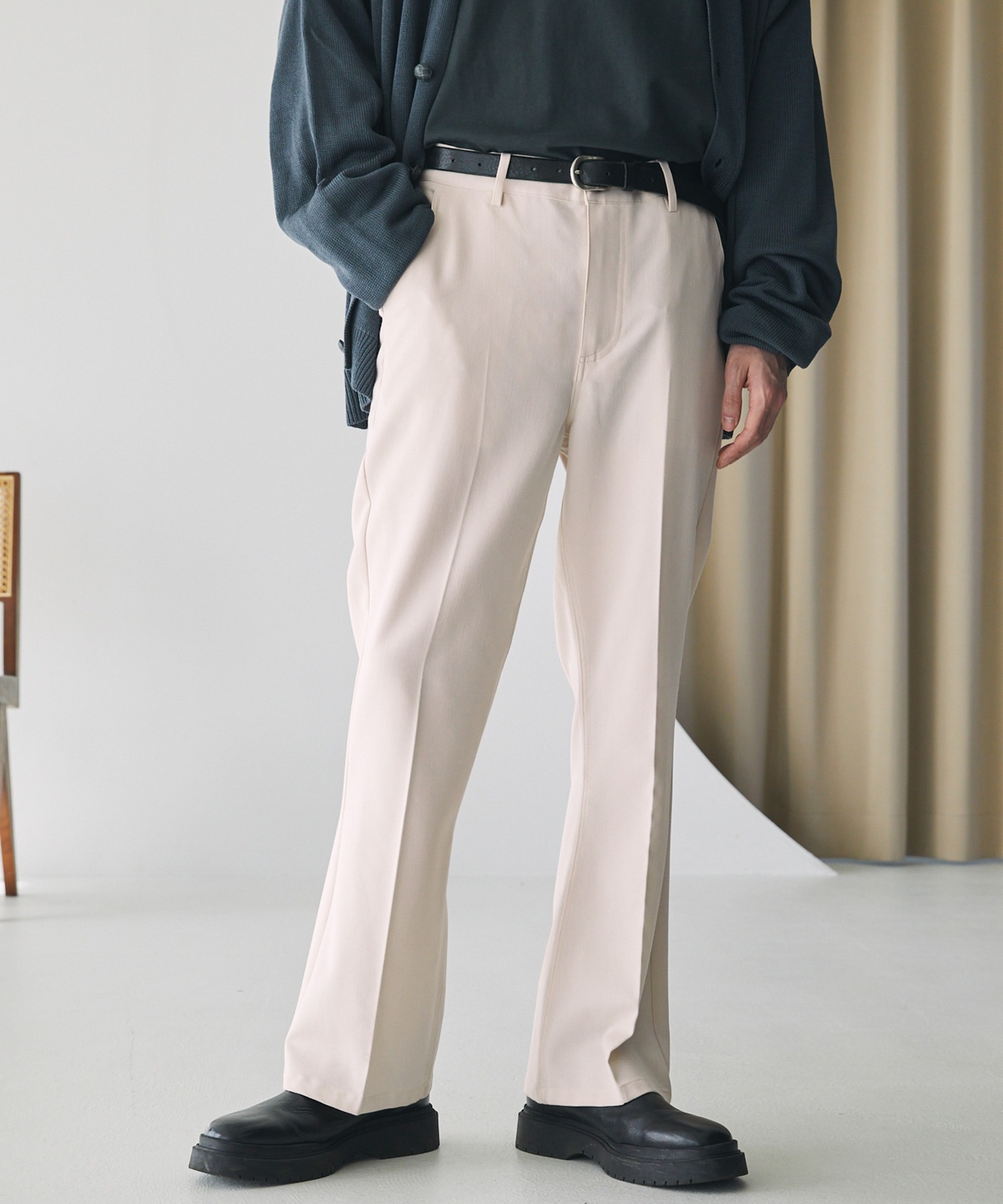 frkm scd 23aw wide-leg pants - スラックス