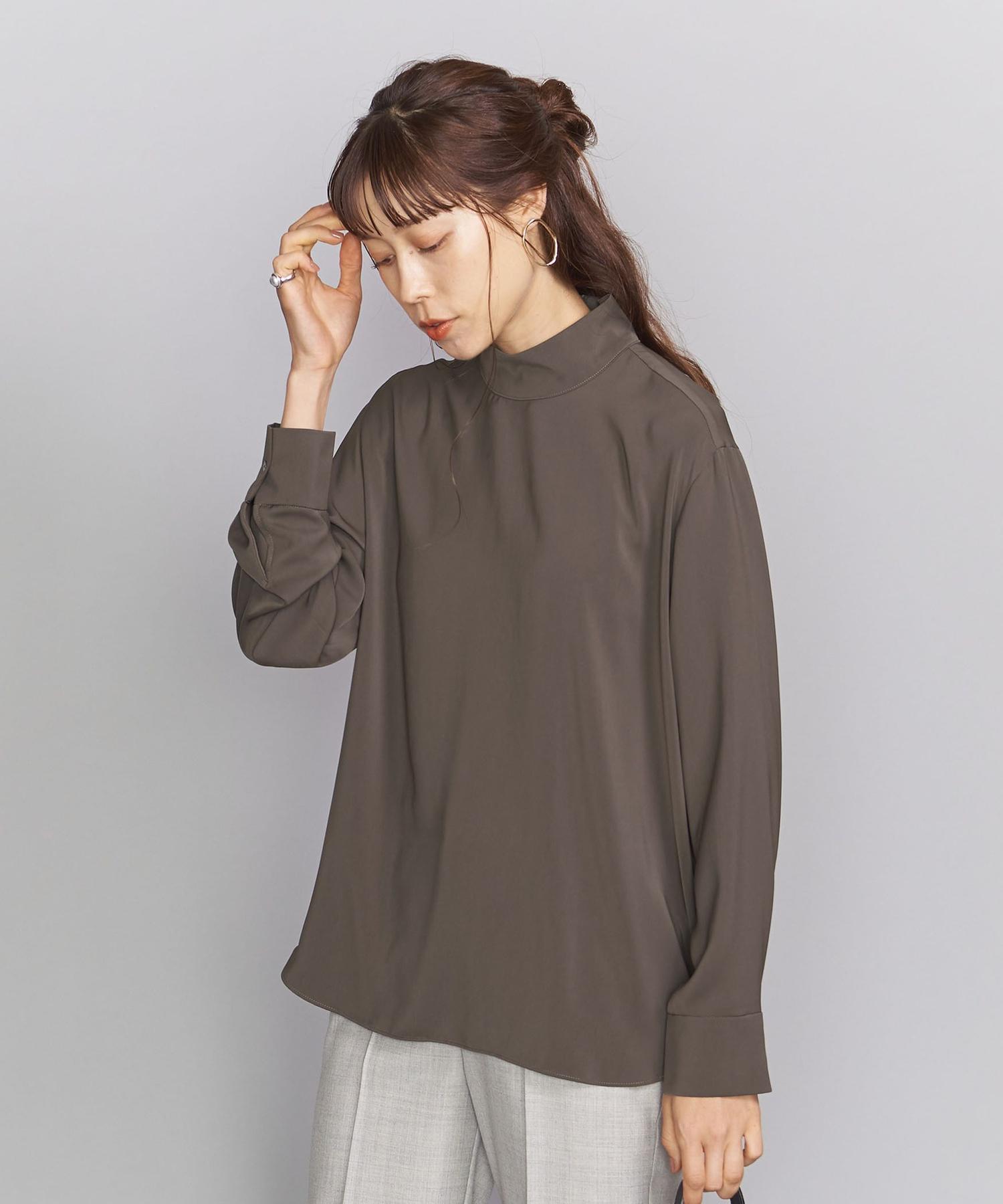 商品詳細 By マットサテンハイネックボウタイブラウス O Beauty Youth ビューティ ユース 公式通販