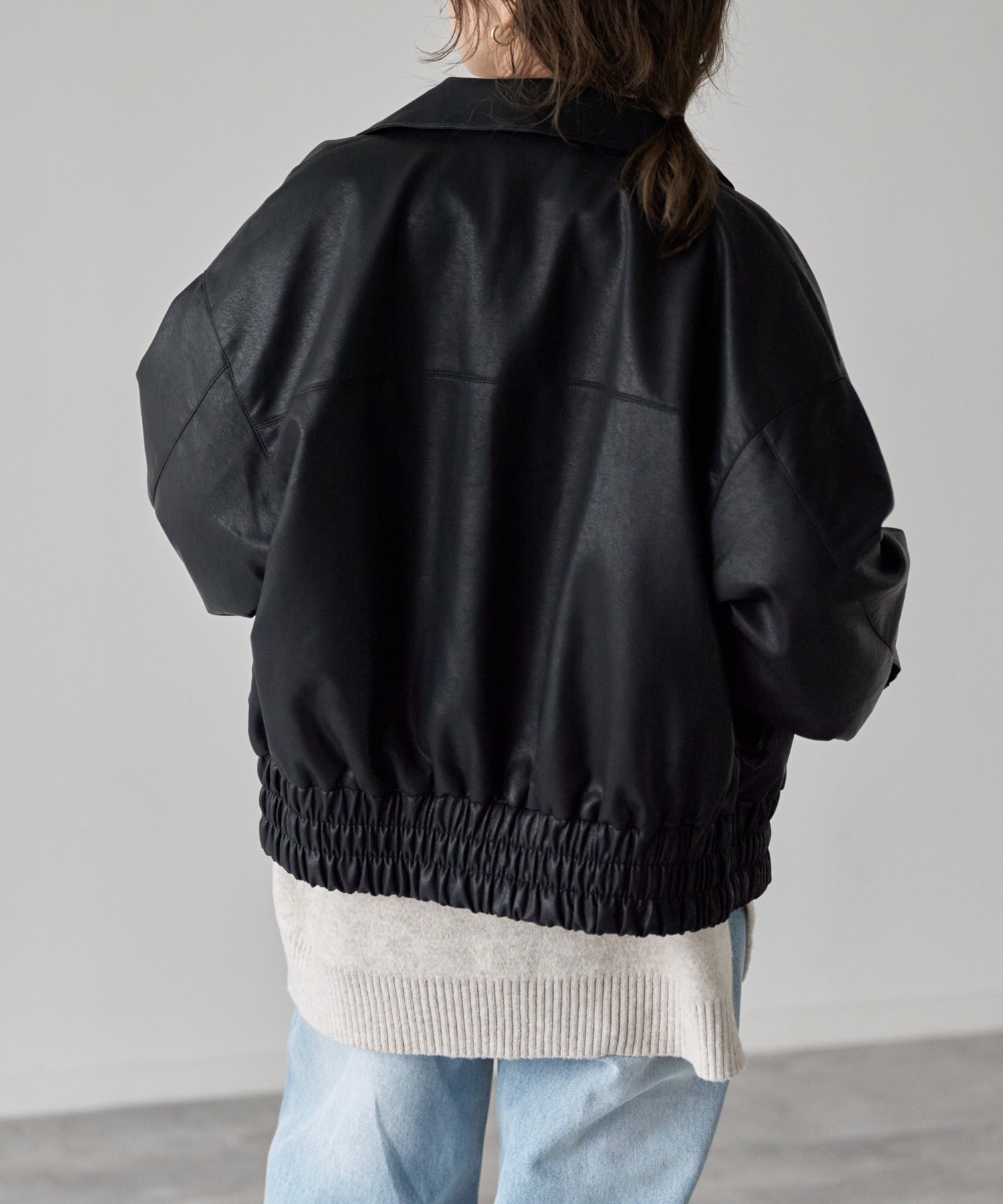model: 162cm. 着用サイズ：FREE