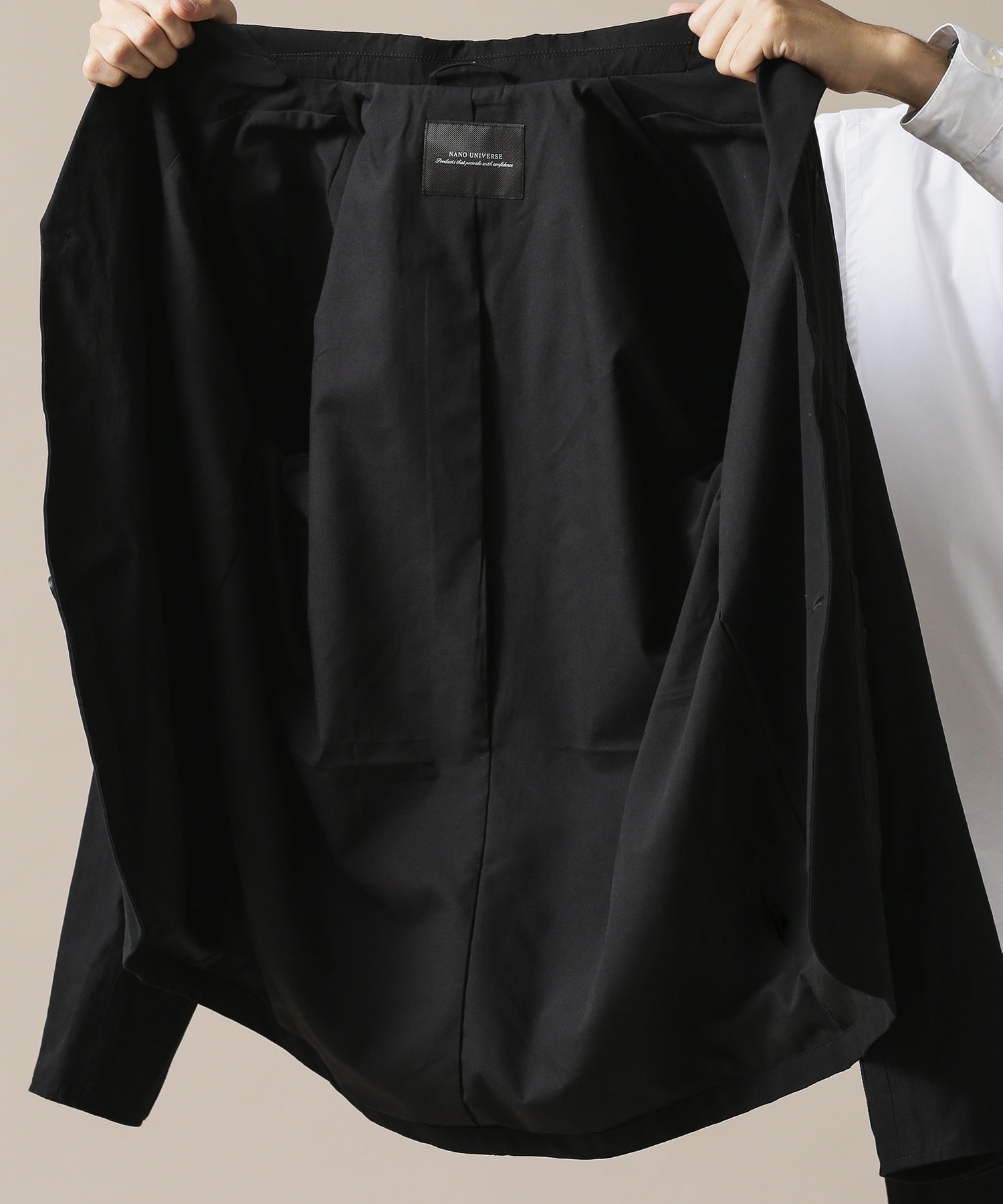 ラッピング True ハンディングジャケット セットアップ対応 テーラードジャケット Nano Universe ナノユニバース のファッション通販 Cotton ポリエステ Poppyalo Com