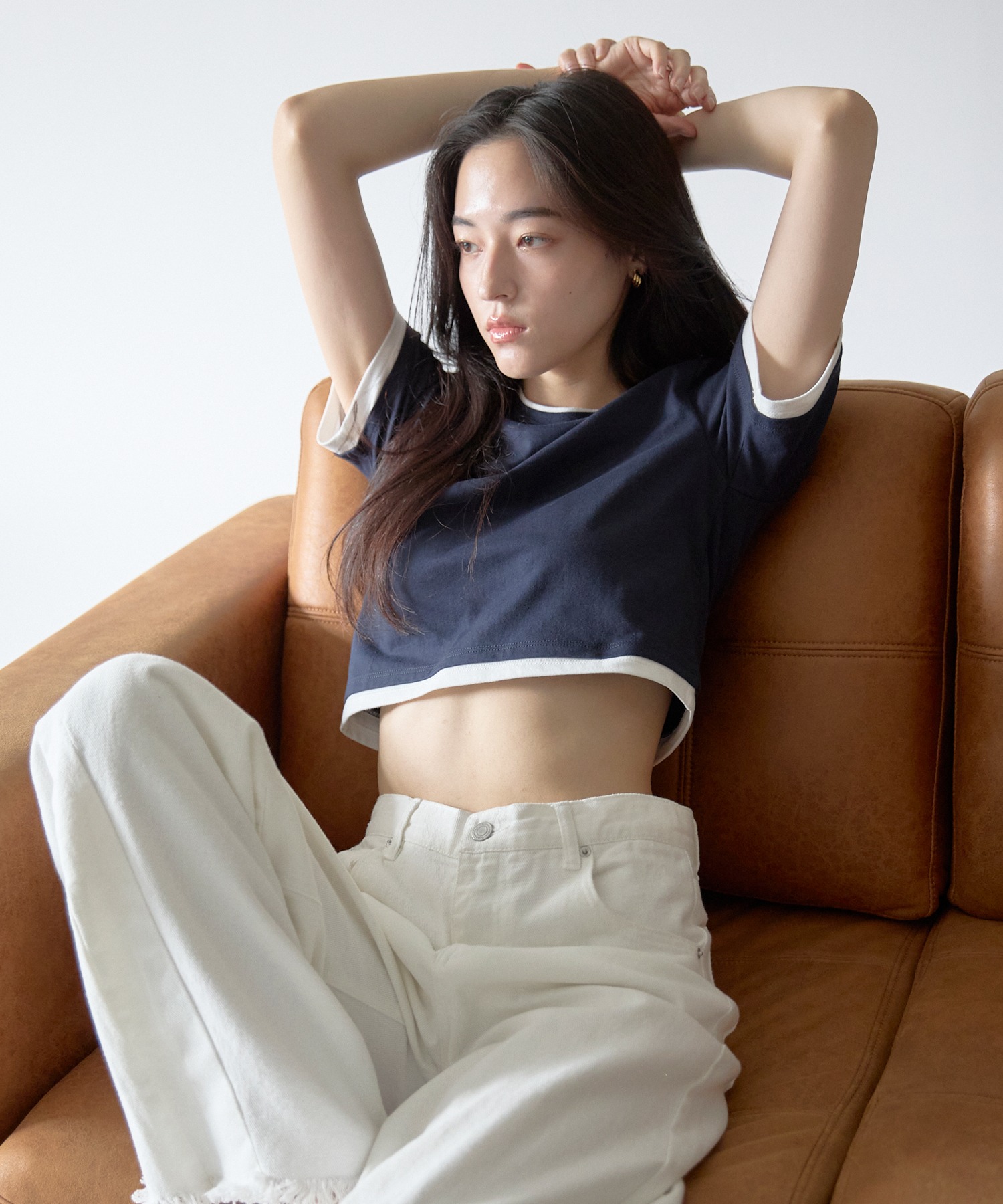 model：H161 着用サイズ：FREE