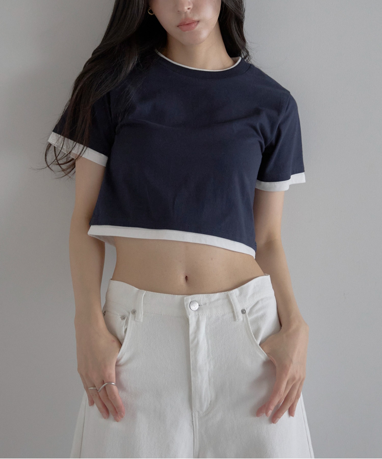 model：H161 着用サイズ：FREE