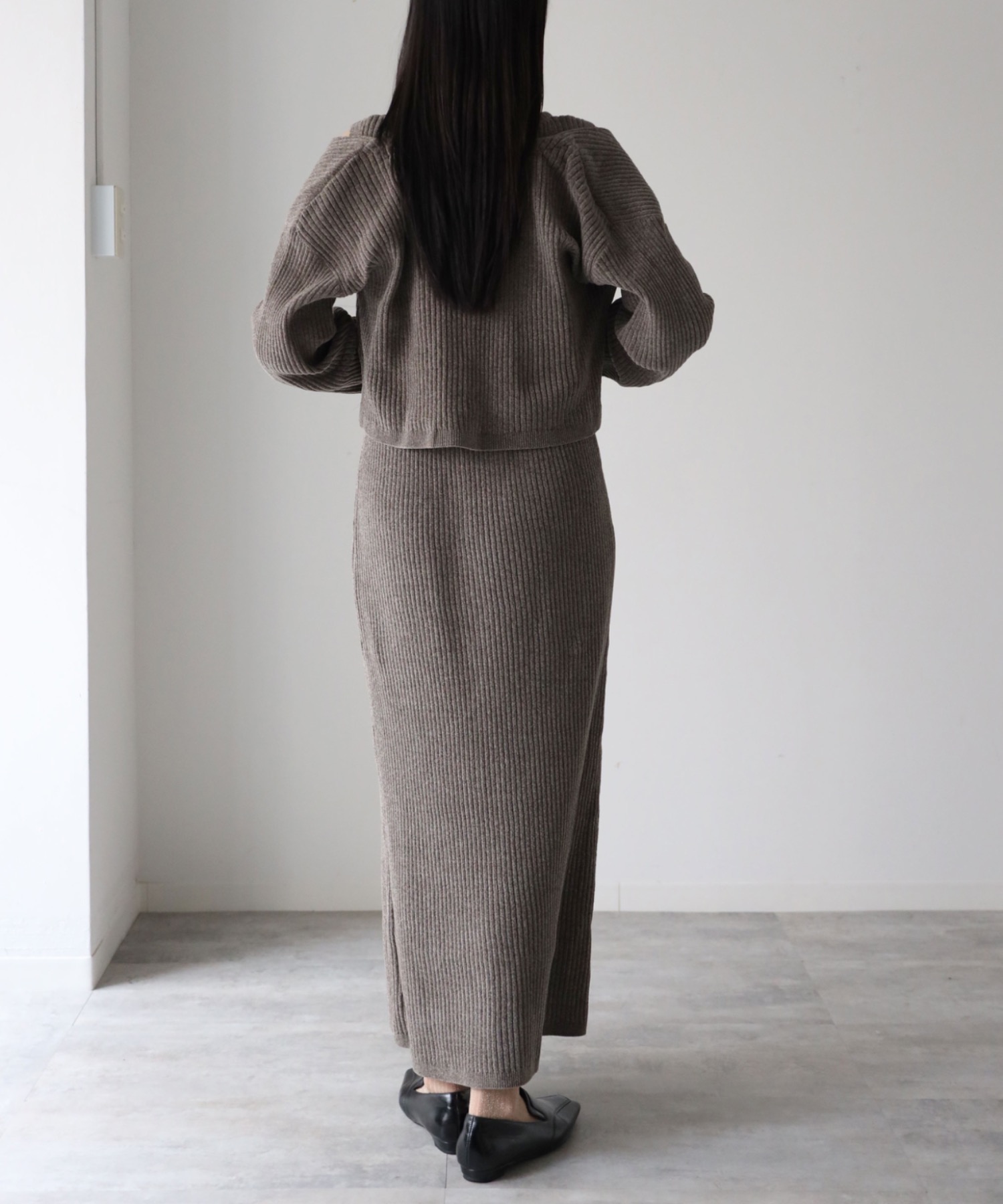 model：164cm. 着用サイズ：FREE