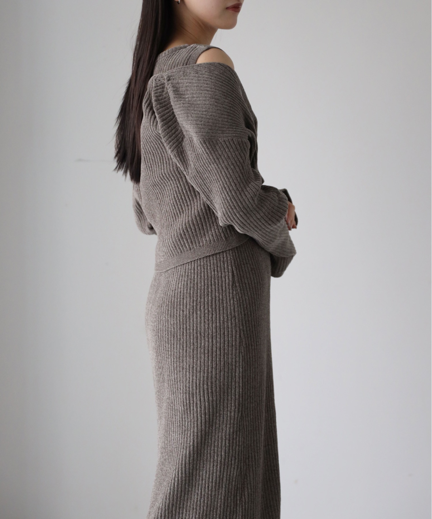 model：164cm. 着用サイズ：FREE