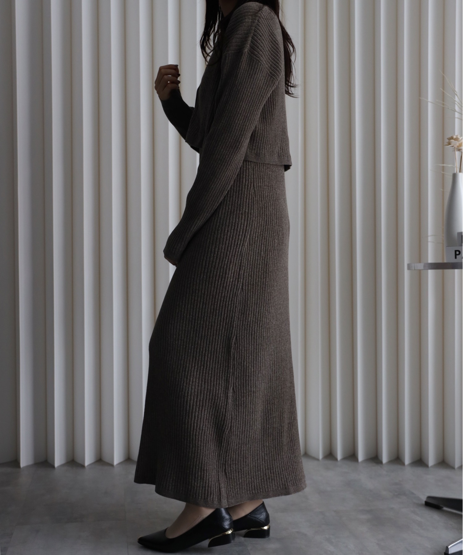model：164cm. 着用サイズ：FREE
