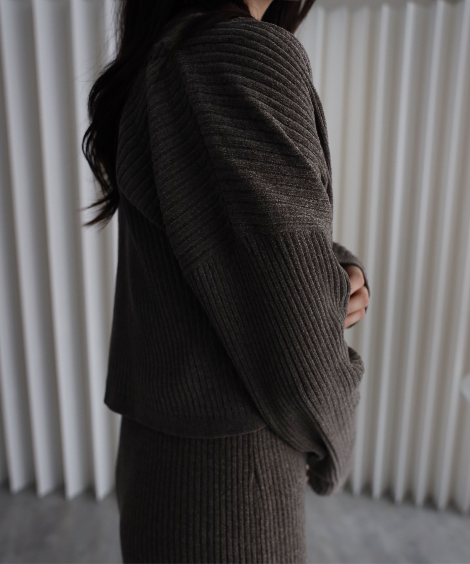 model：164cm. 着用サイズ：FREE