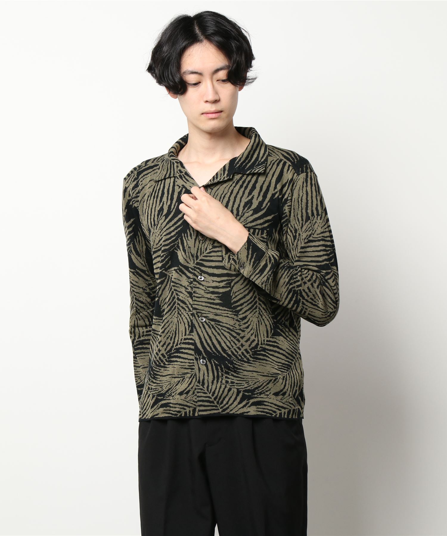 THE 定番キャンバス PENNYPALM 65%OFF【送料無料】 LEAF SHIRTS KNIT