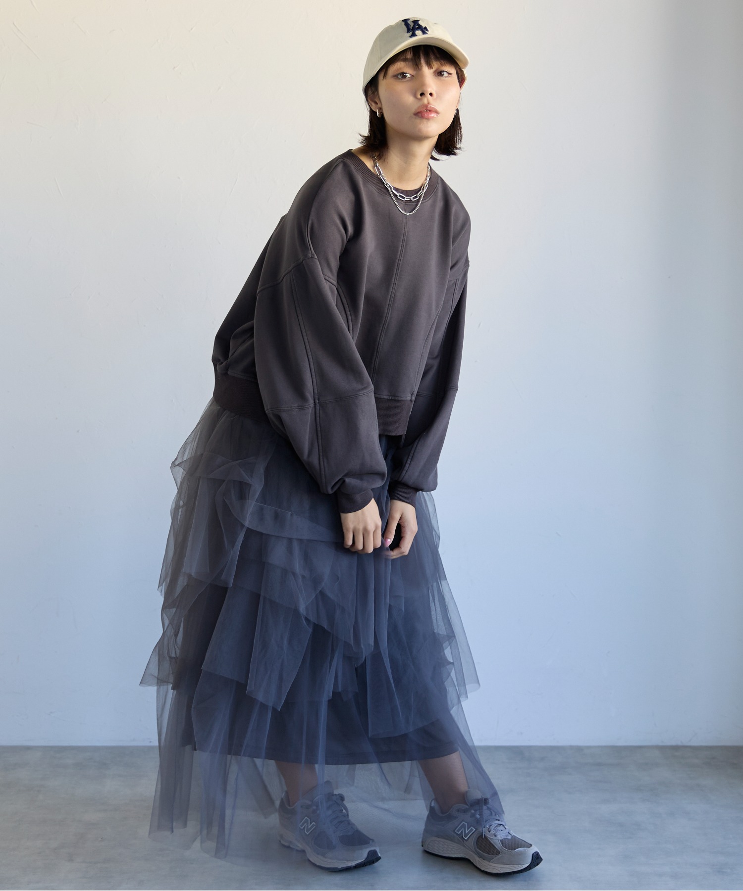 モデル身長:160cm サイズ:FREE