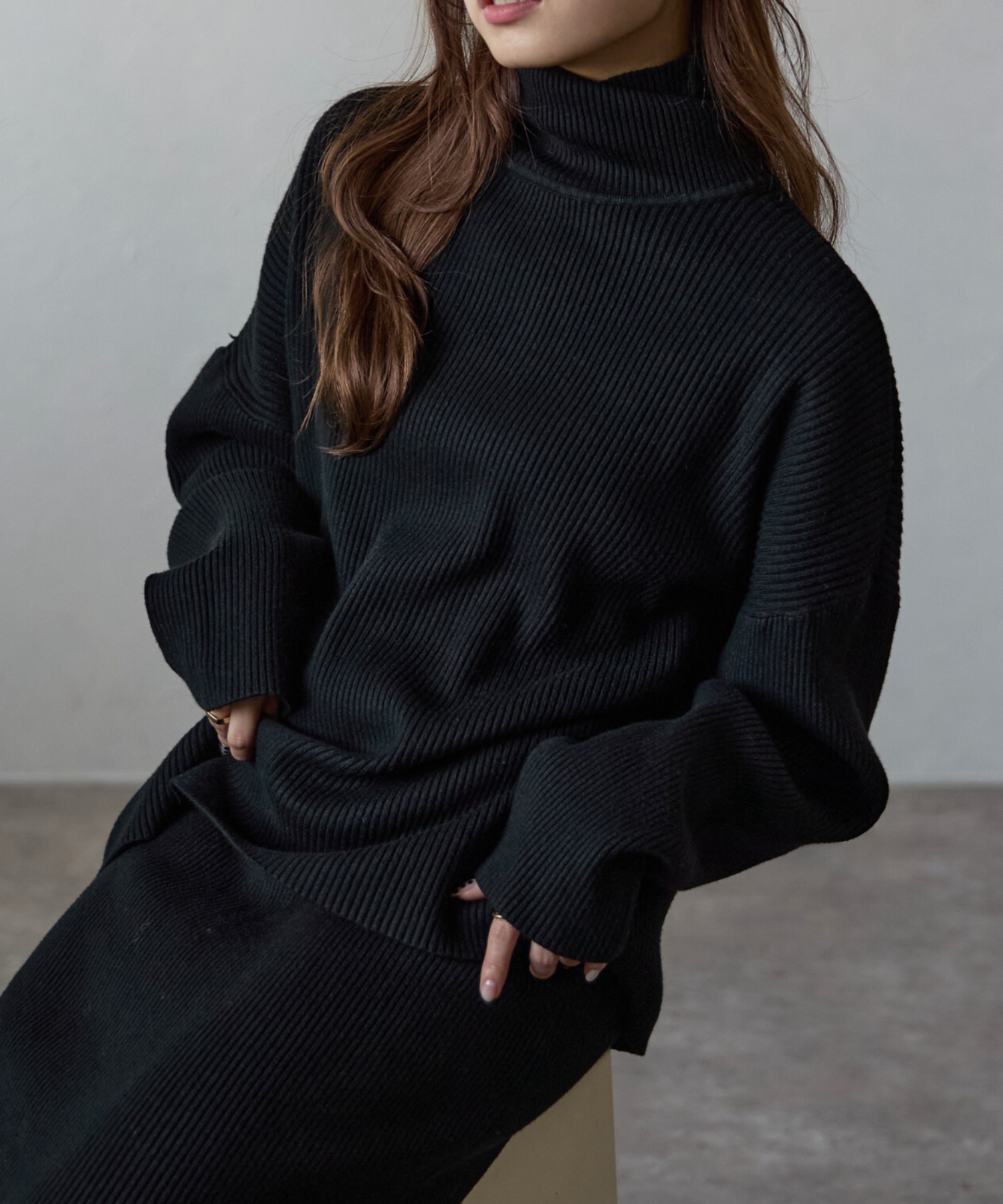 model：158cm 着用サイズ：FREE