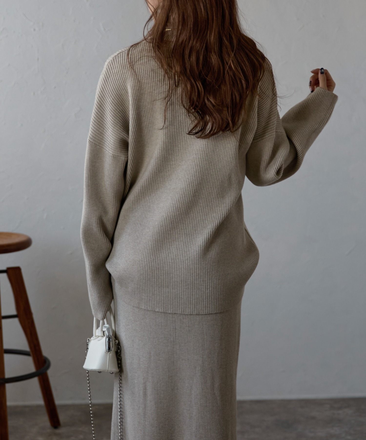 model：158cm 着用サイズ：FREE
