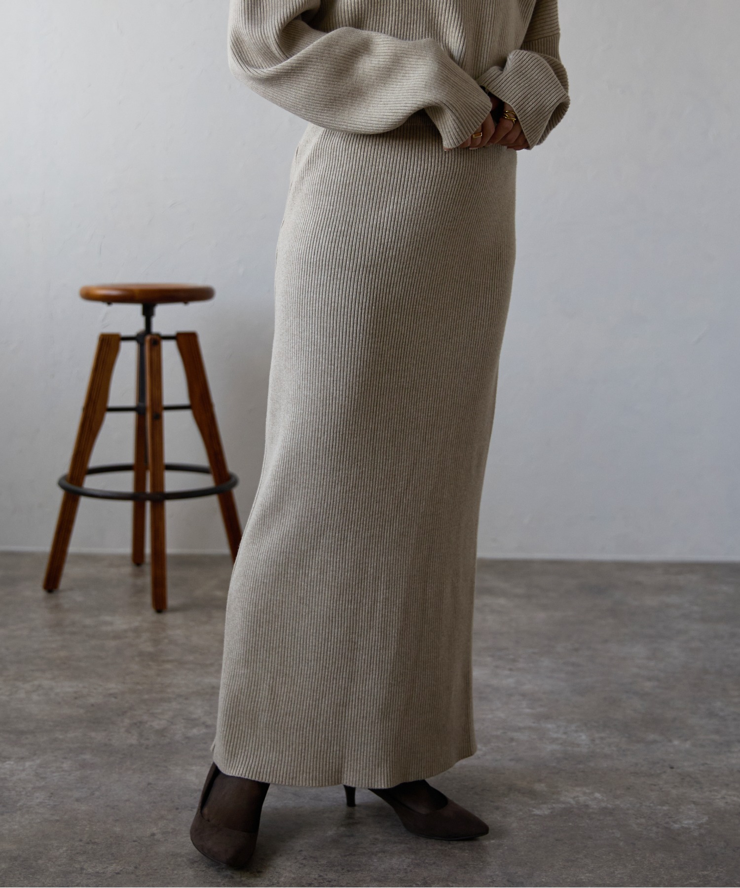 model：158cm 着用サイズ：FREE