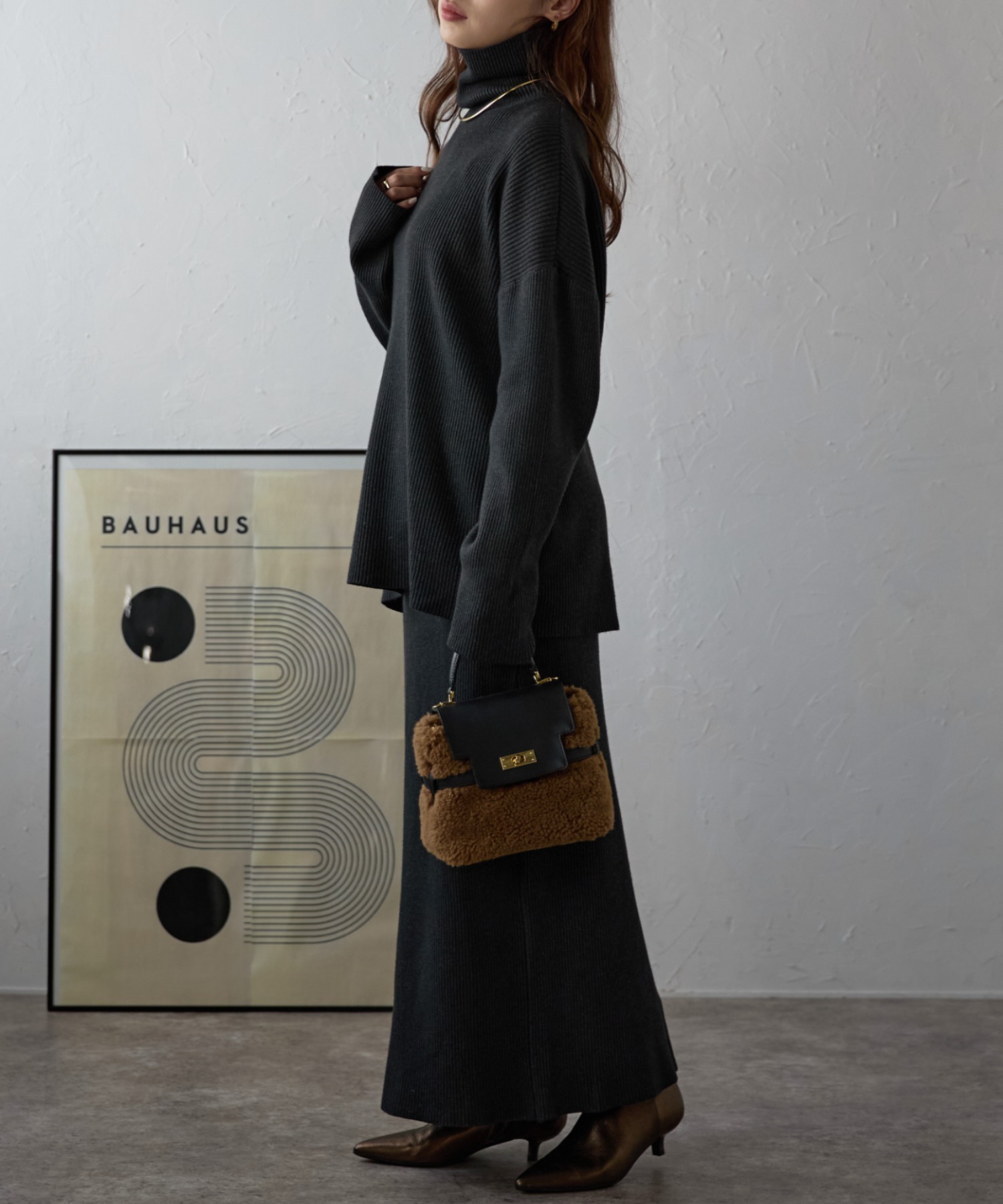 model：158cm 着用サイズ：FREE