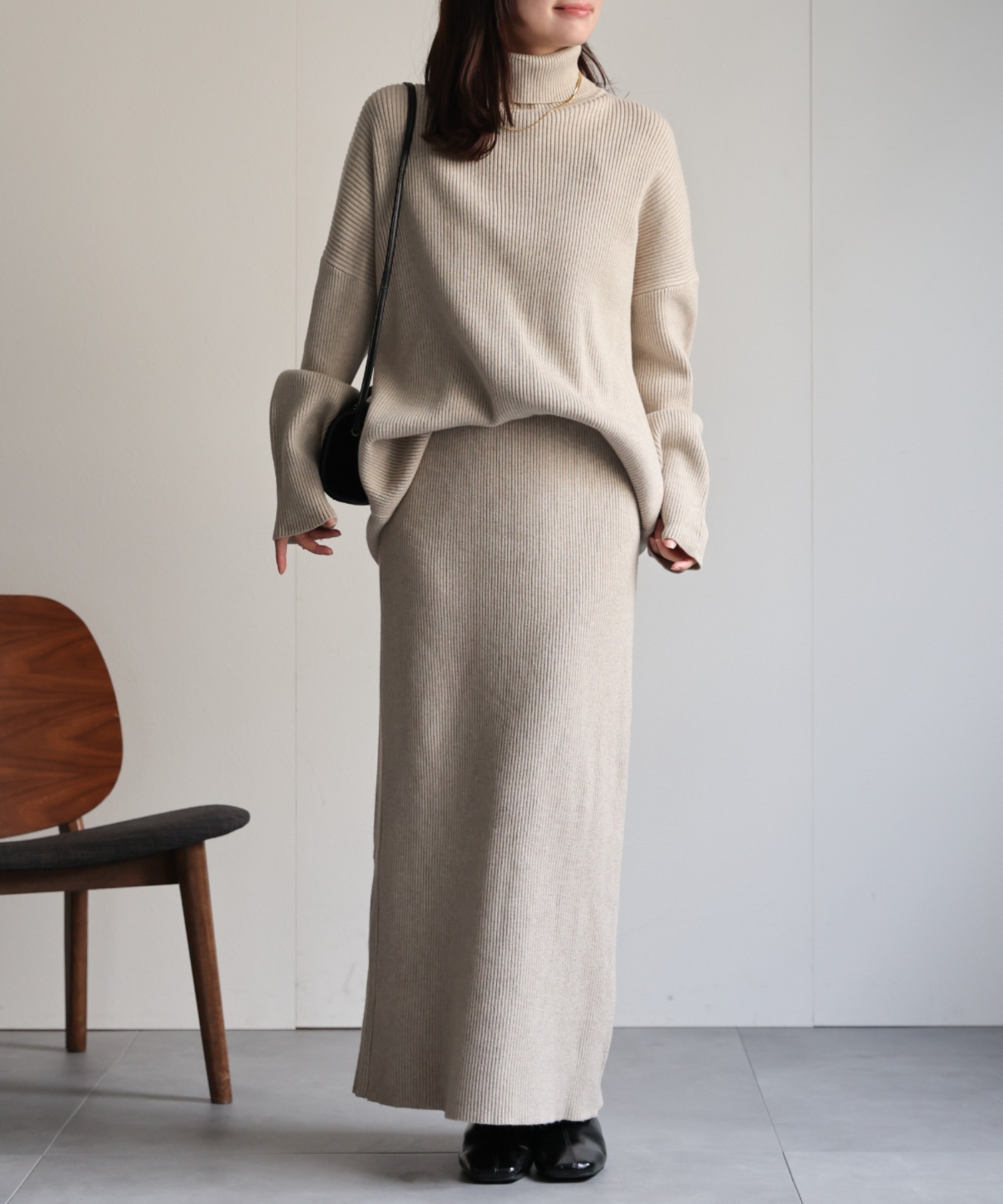 model：156cm 着用サイズ：FREE