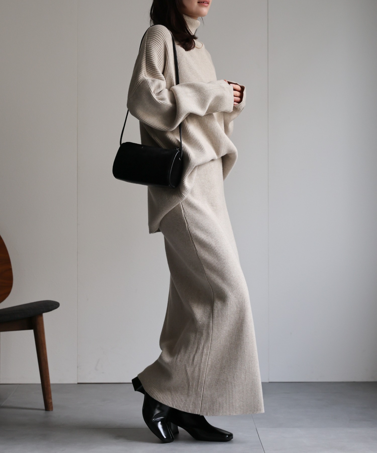 model：156cm 着用サイズ：FREE