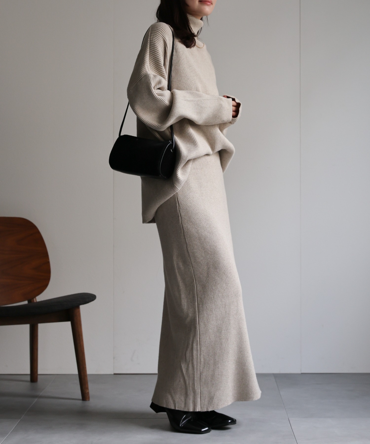 model：156cm 着用サイズ：FREE