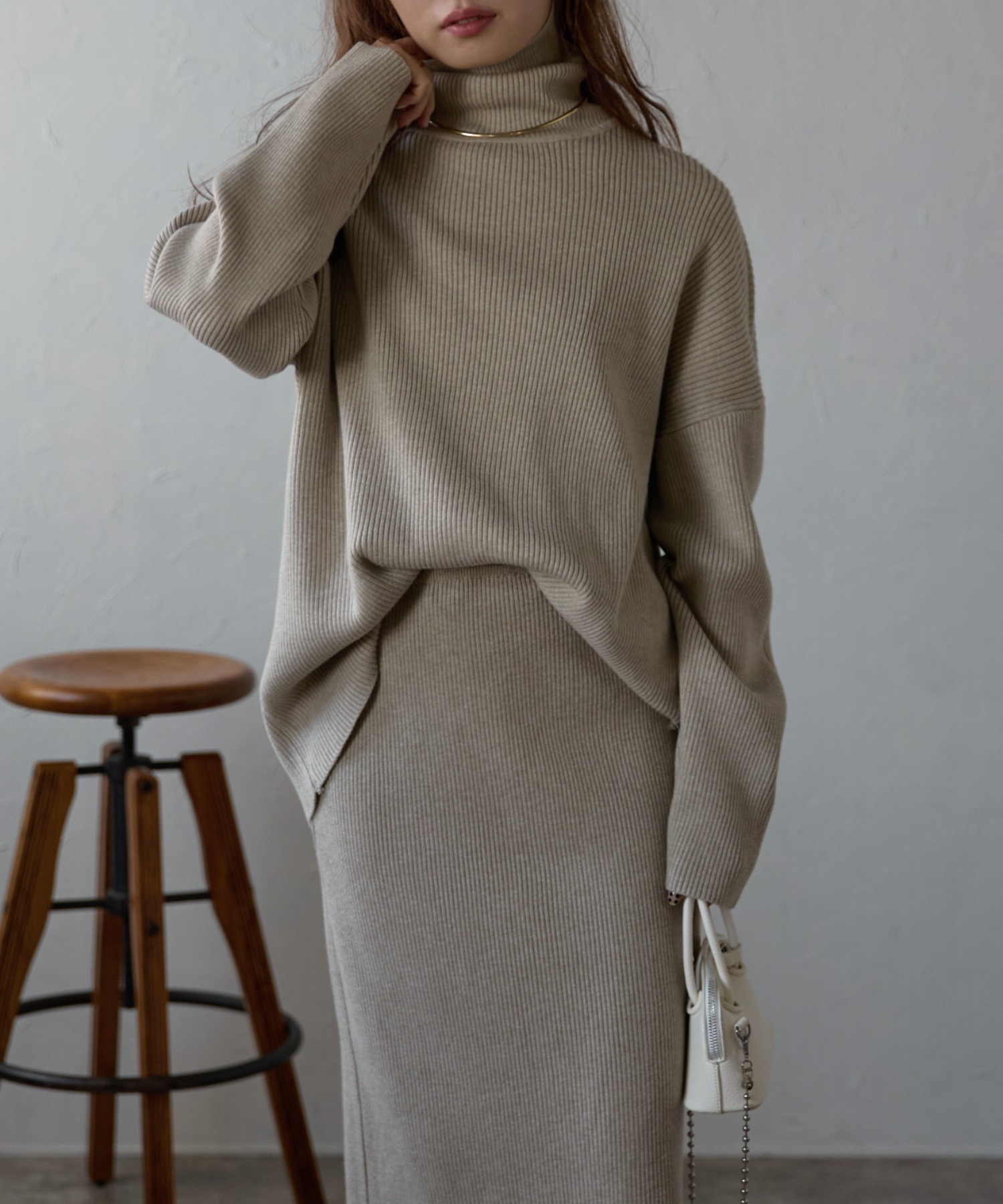 model：158cm 着用サイズ：FREE