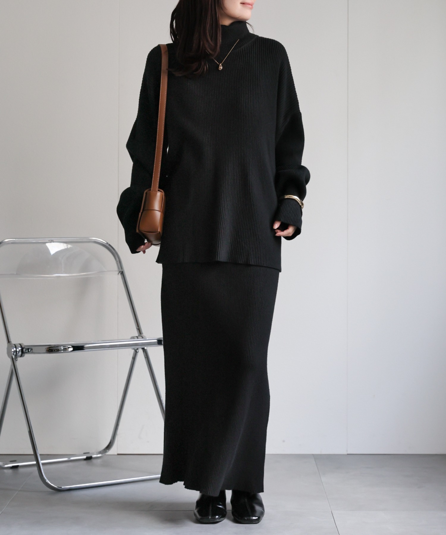 model：156cm 着用サイズ：FREE