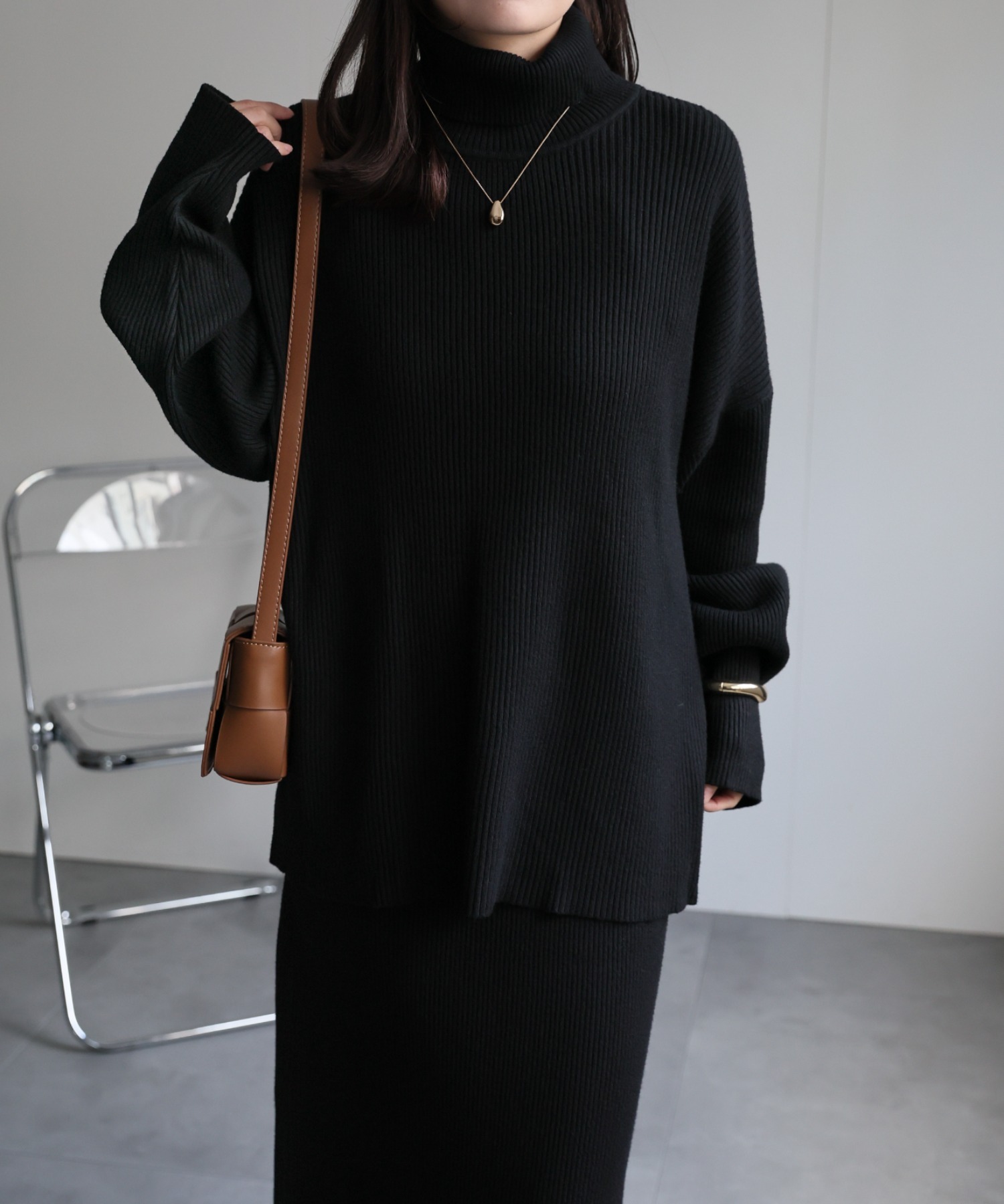 model：156cm 着用サイズ：FREE