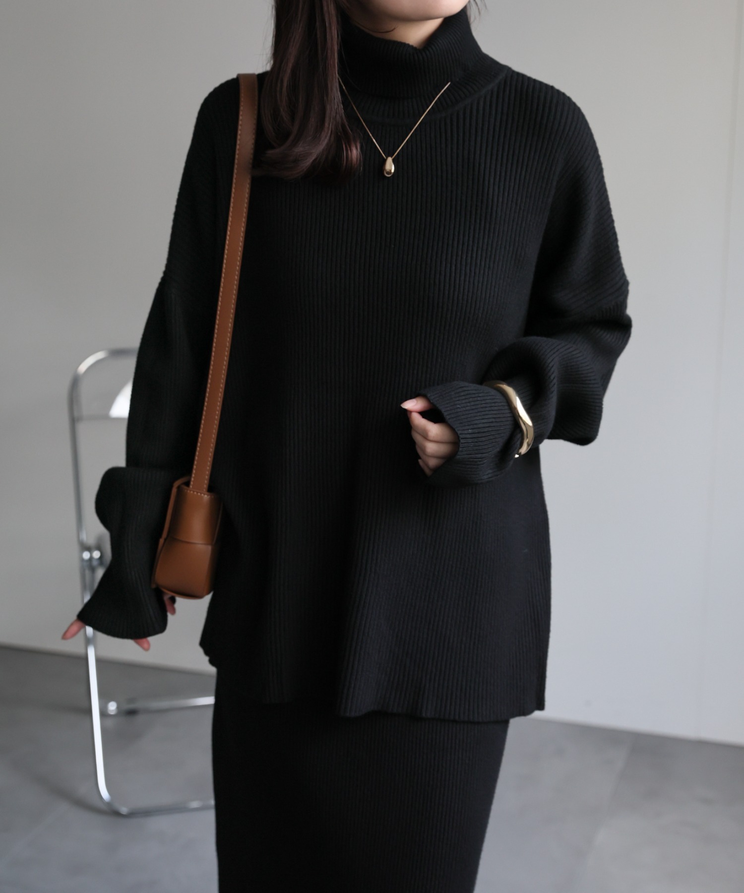 model：156cm 着用サイズ：FREE