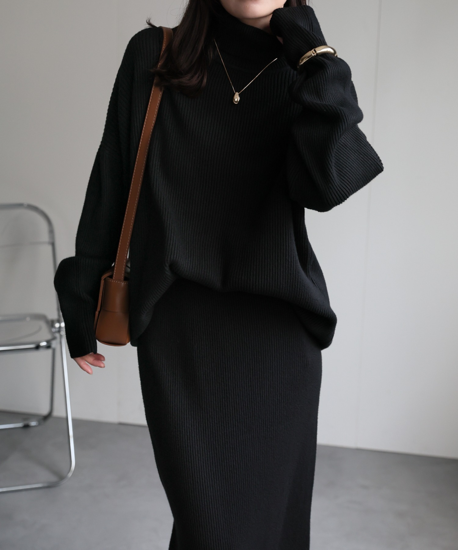 model：156cm 着用サイズ：FREE