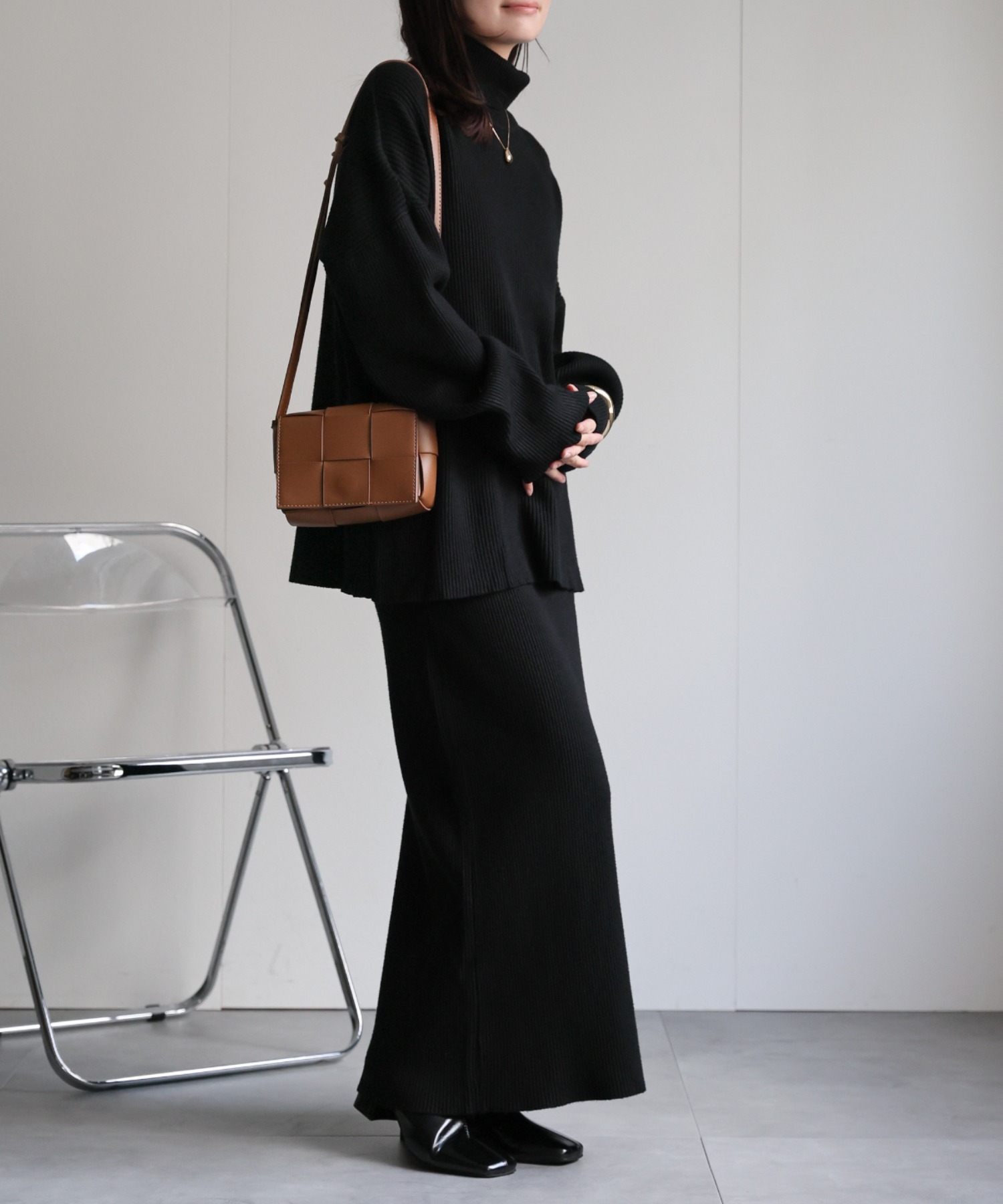 model：156cm 着用サイズ：FREE