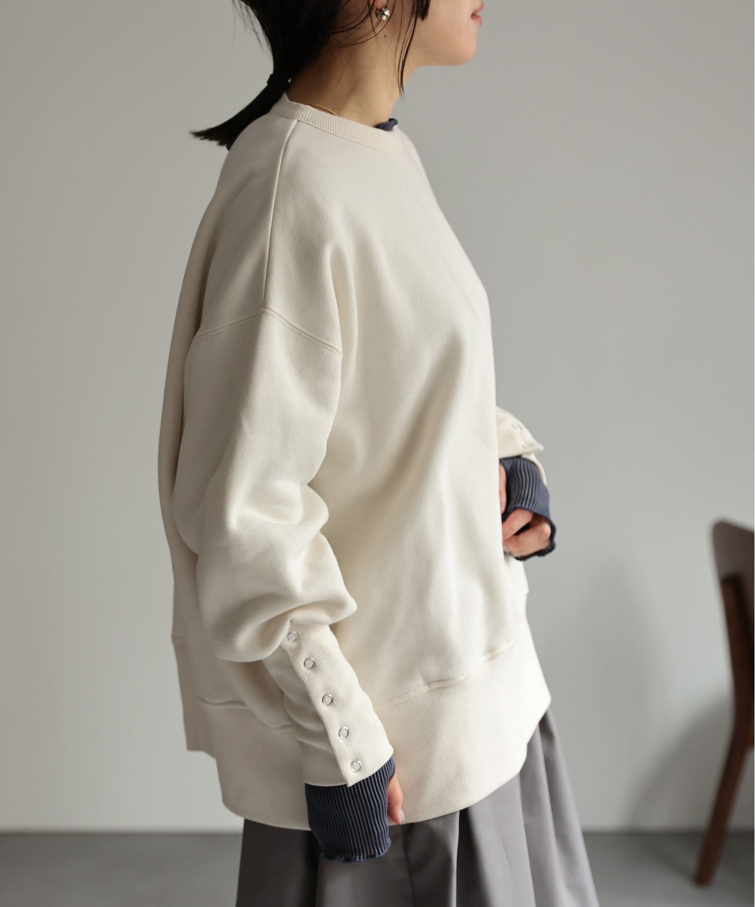 model:162㎝　着用サイズ:FREE