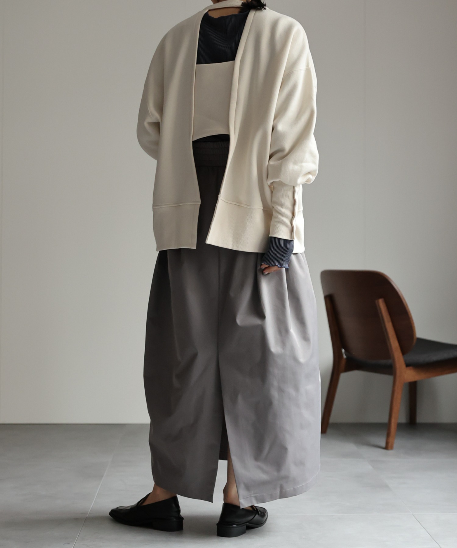 model:162㎝　着用サイズ:FREE