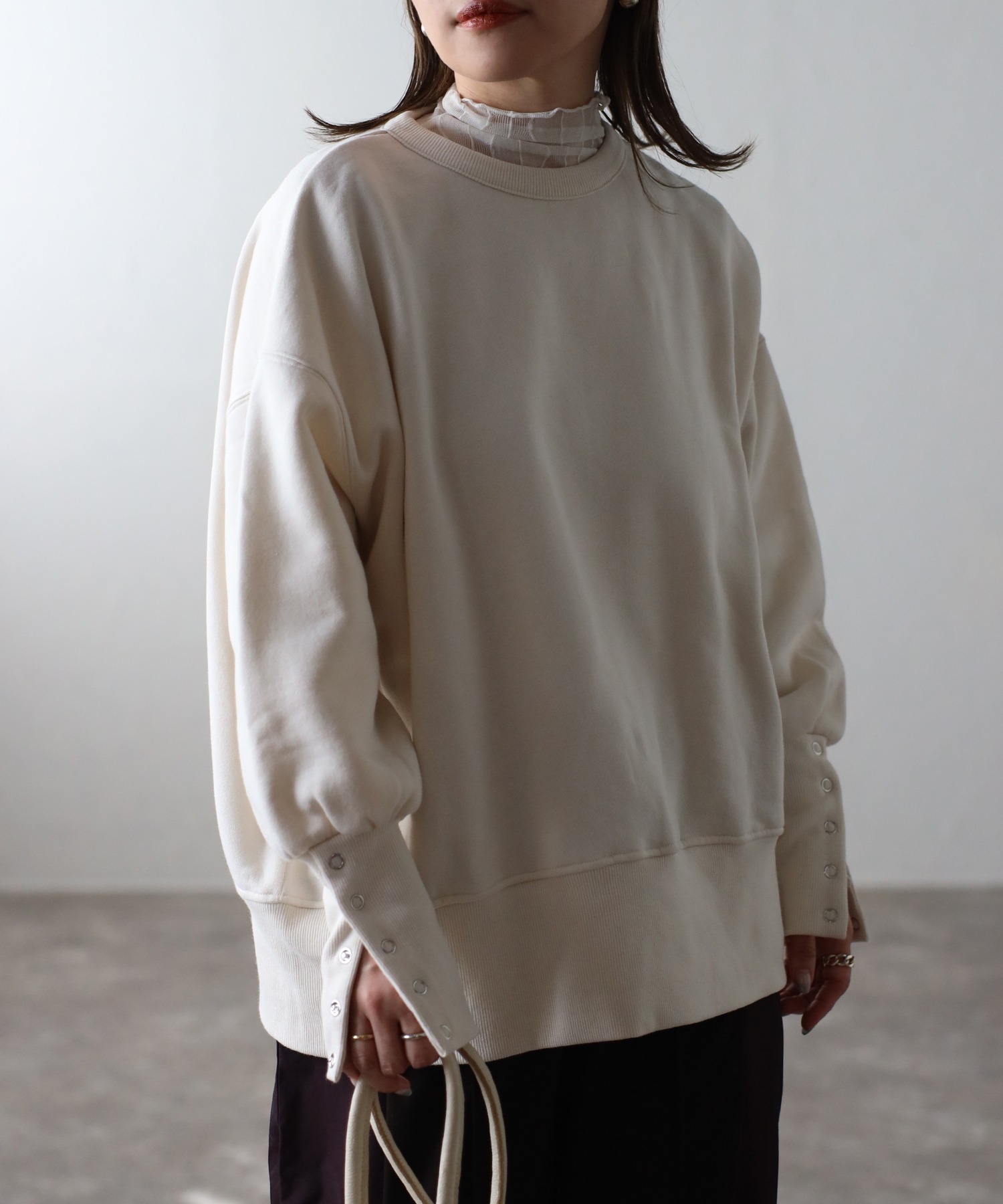 model:162㎝　着用サイズ:FREE