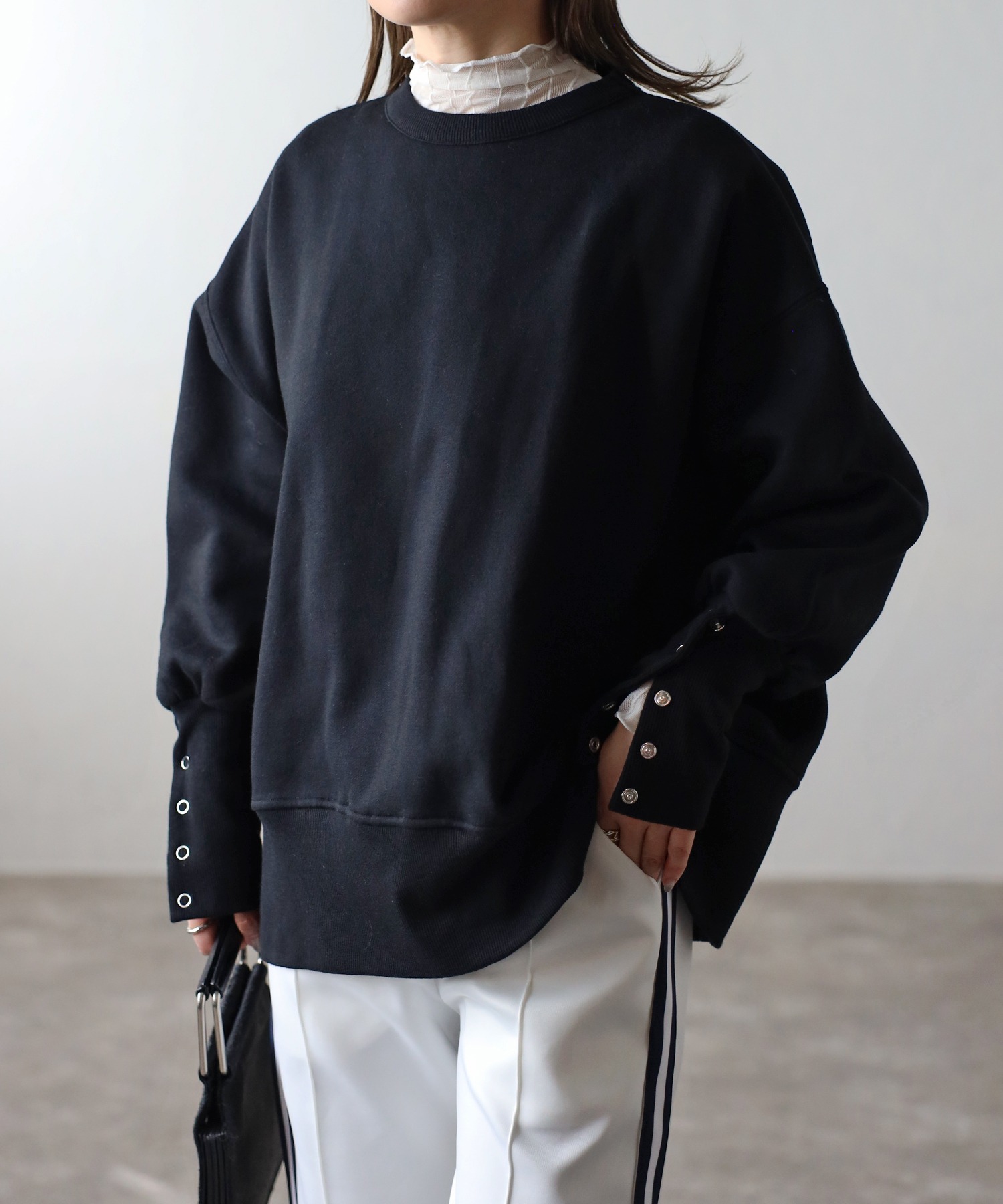 model:162㎝　着用サイズ:FREE