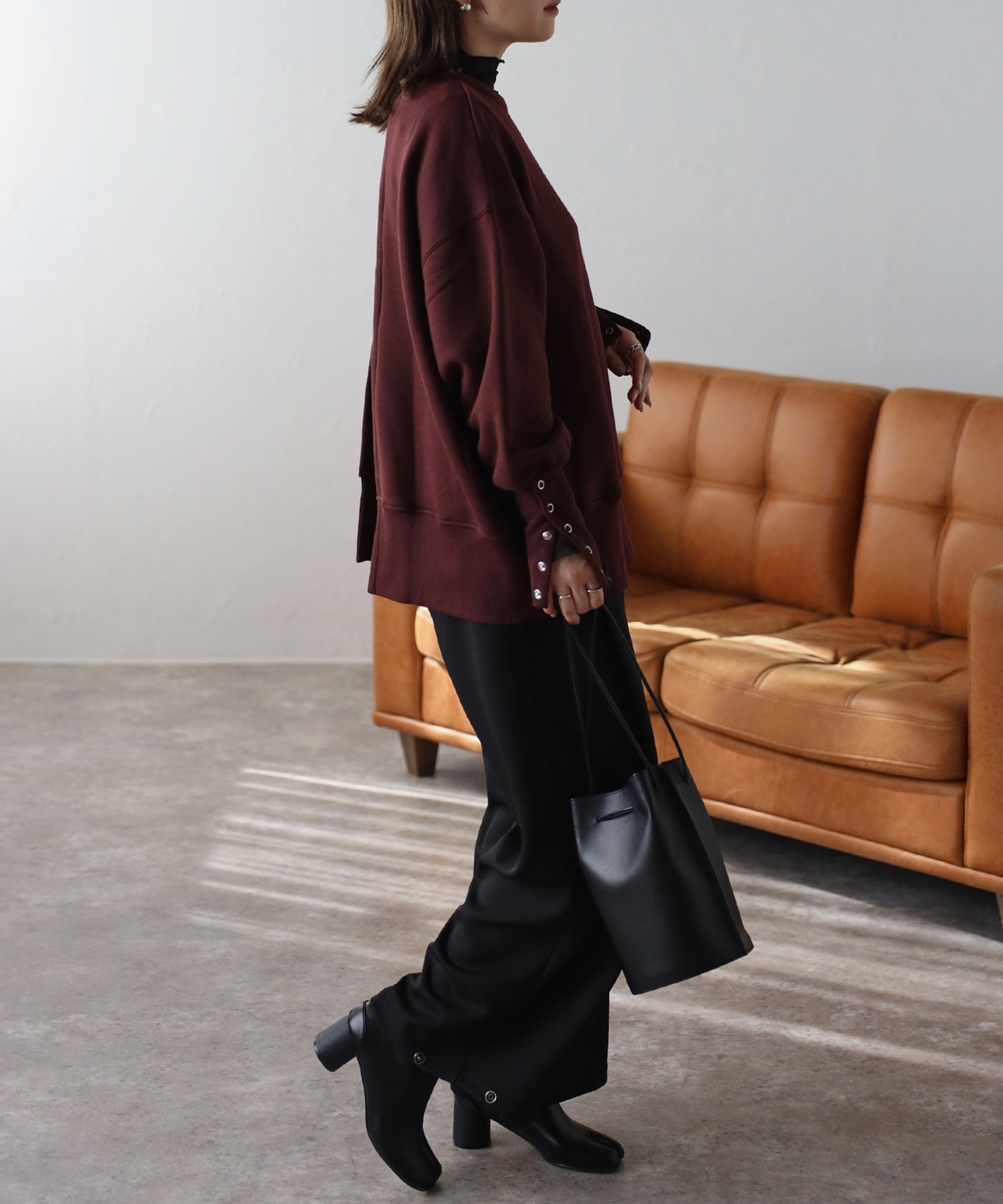 model:162㎝　着用サイズ:FREE