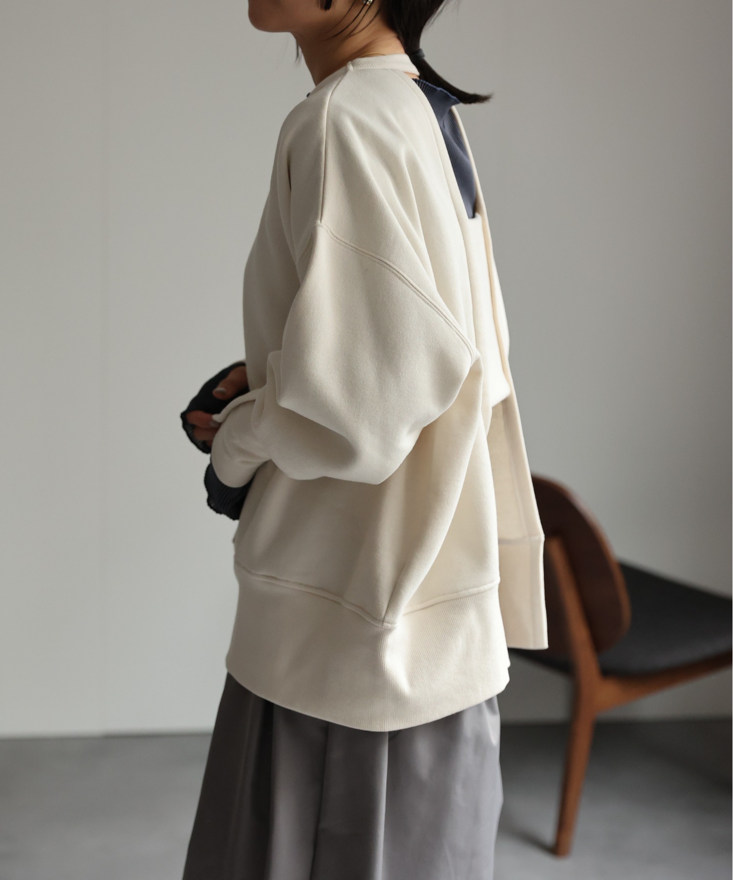 model:162㎝　着用サイズ:FREE