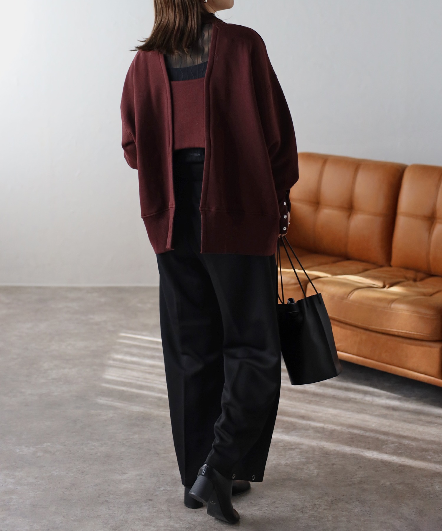 model:162㎝　着用サイズ:FREE