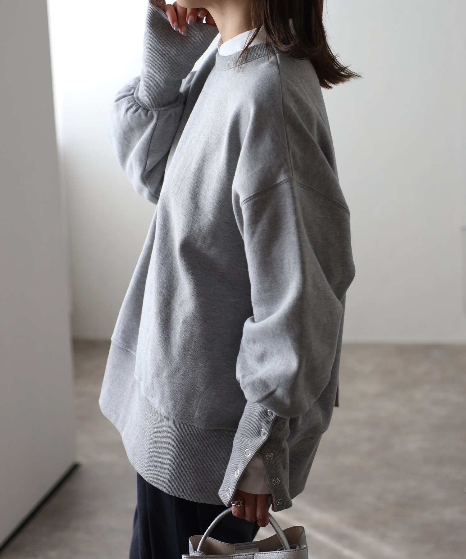 model:162㎝　着用サイズ:FREE