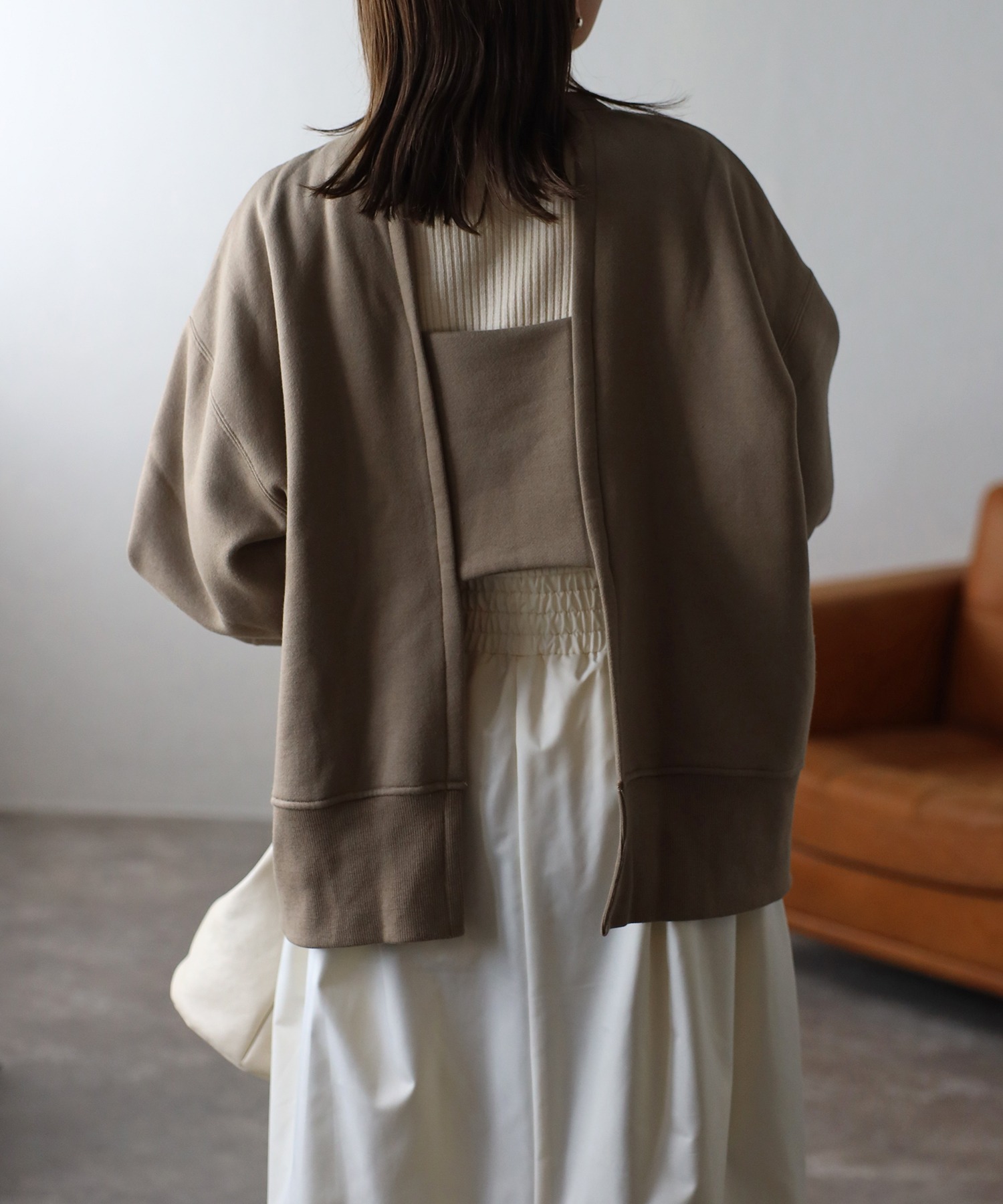 model:162㎝　着用サイズ:FREE