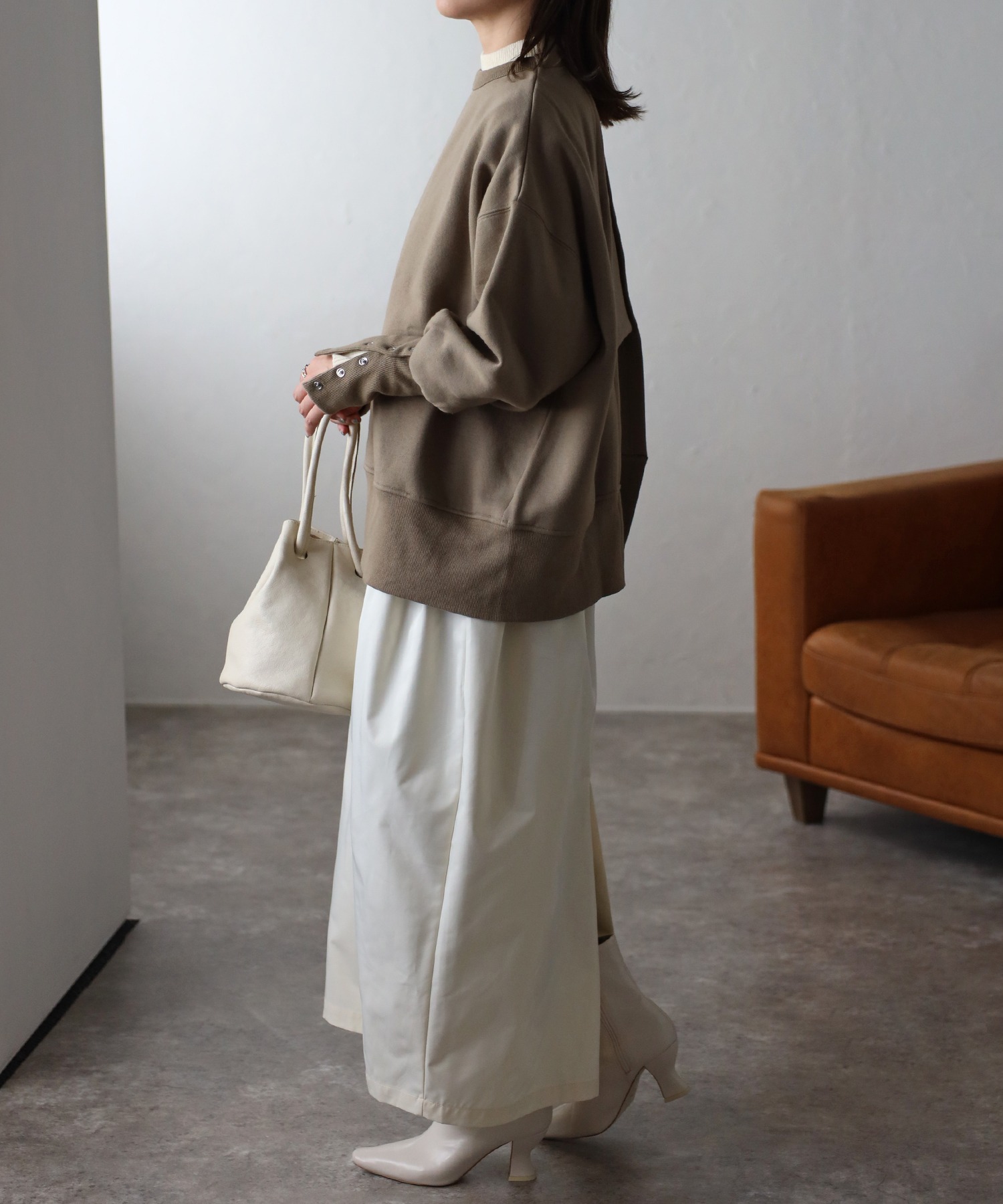 model:162㎝　着用サイズ:FREE