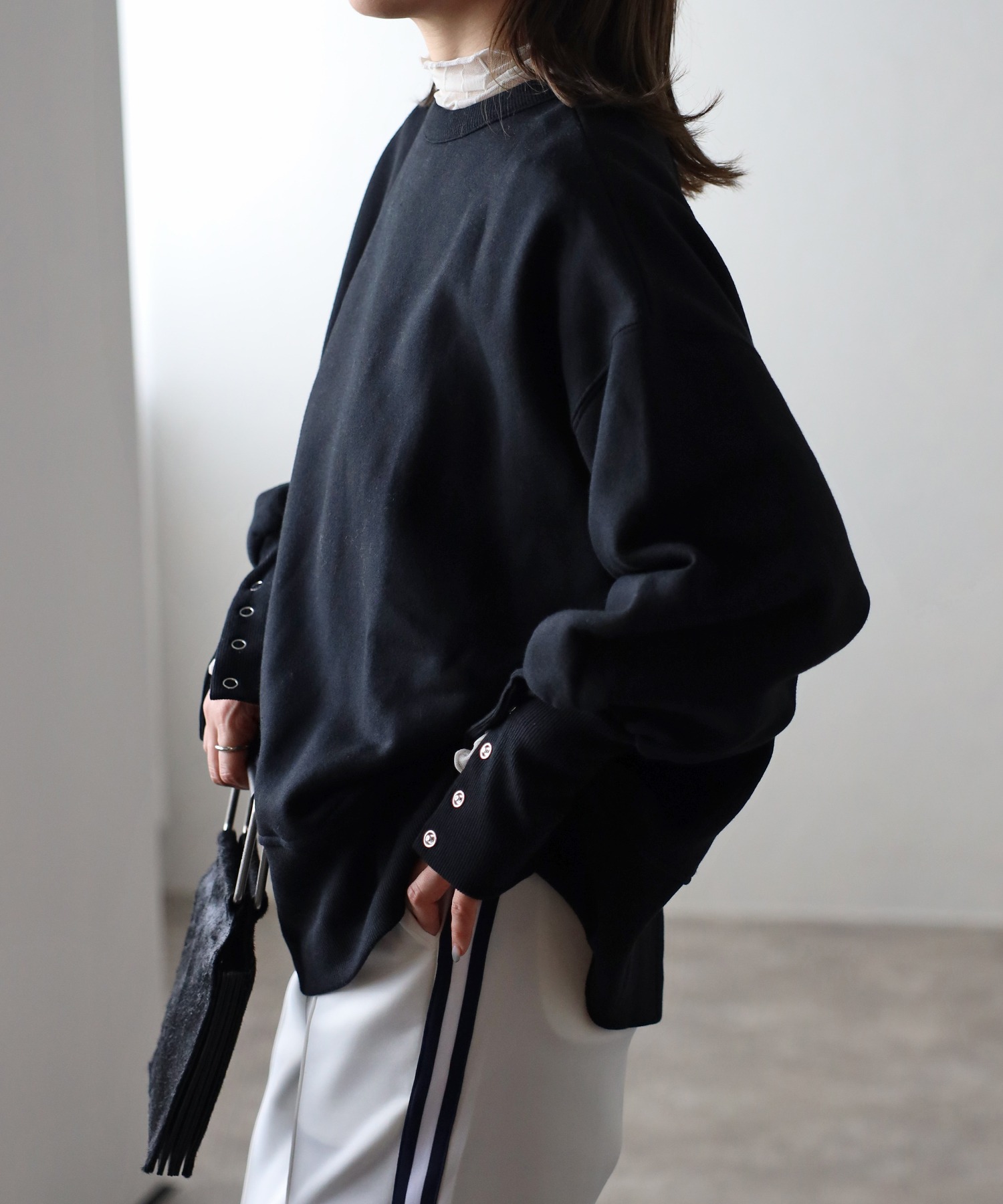 model:162㎝　着用サイズ:FREE