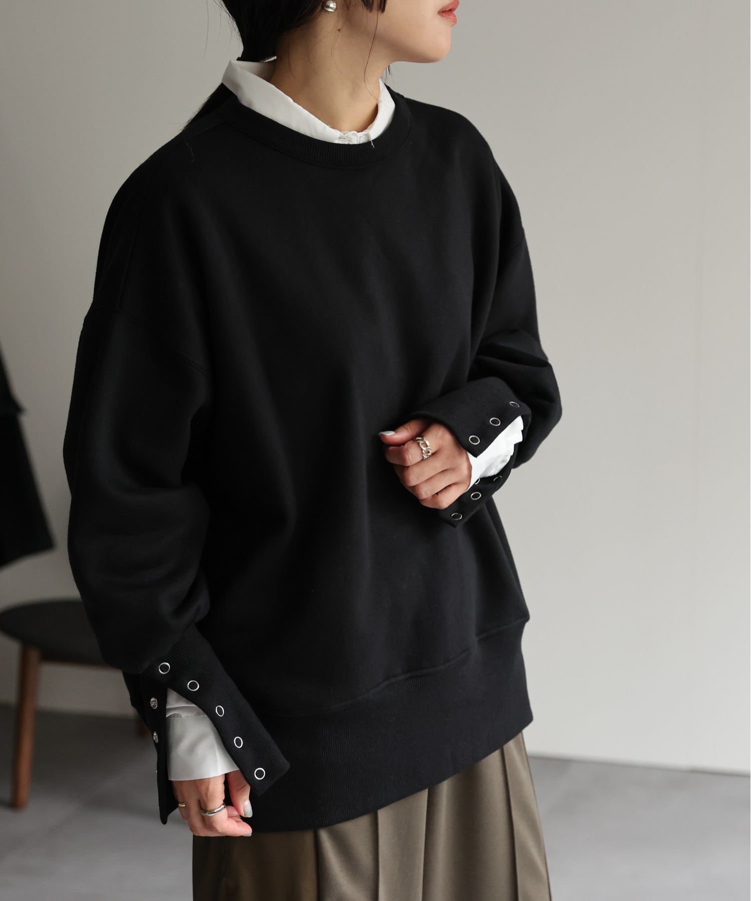 model:162㎝　着用サイズ:FREE