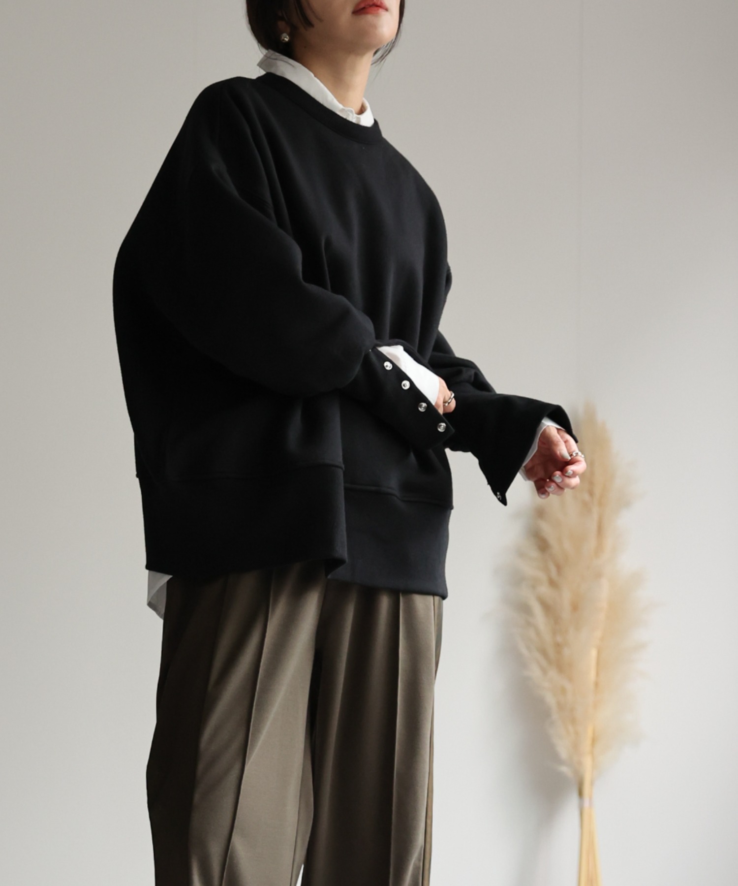 model:162㎝　着用サイズ:FREE