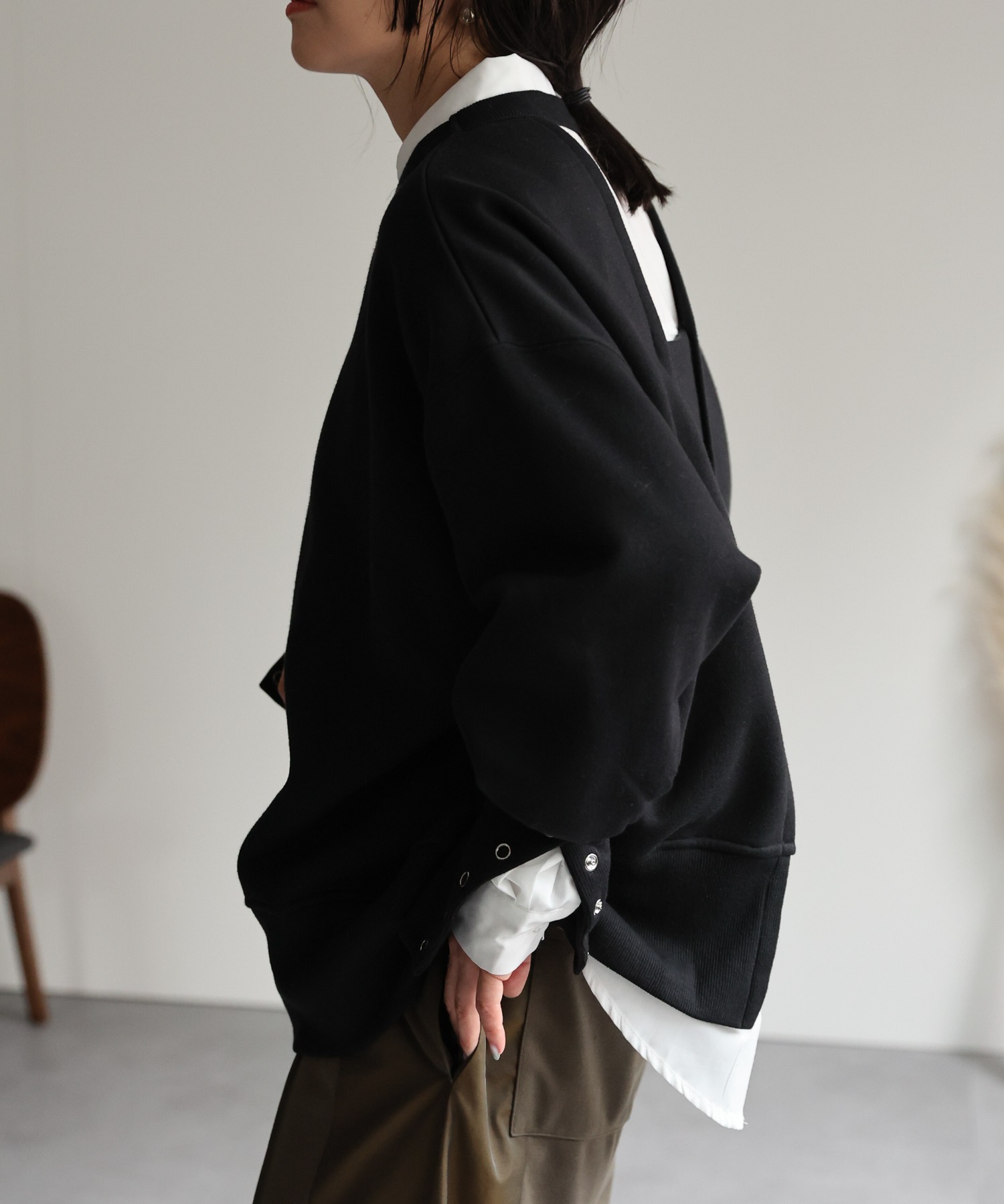model:162㎝　着用サイズ:FREE