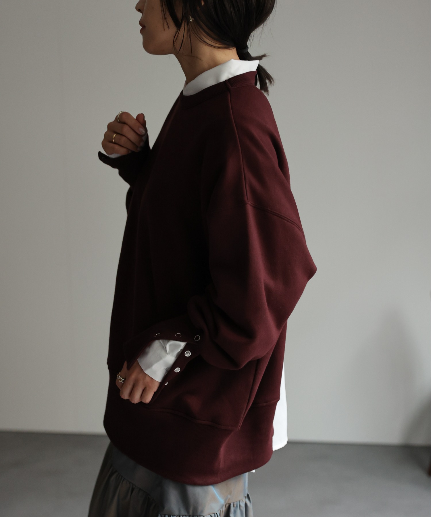 model:162㎝　着用サイズ:FREE