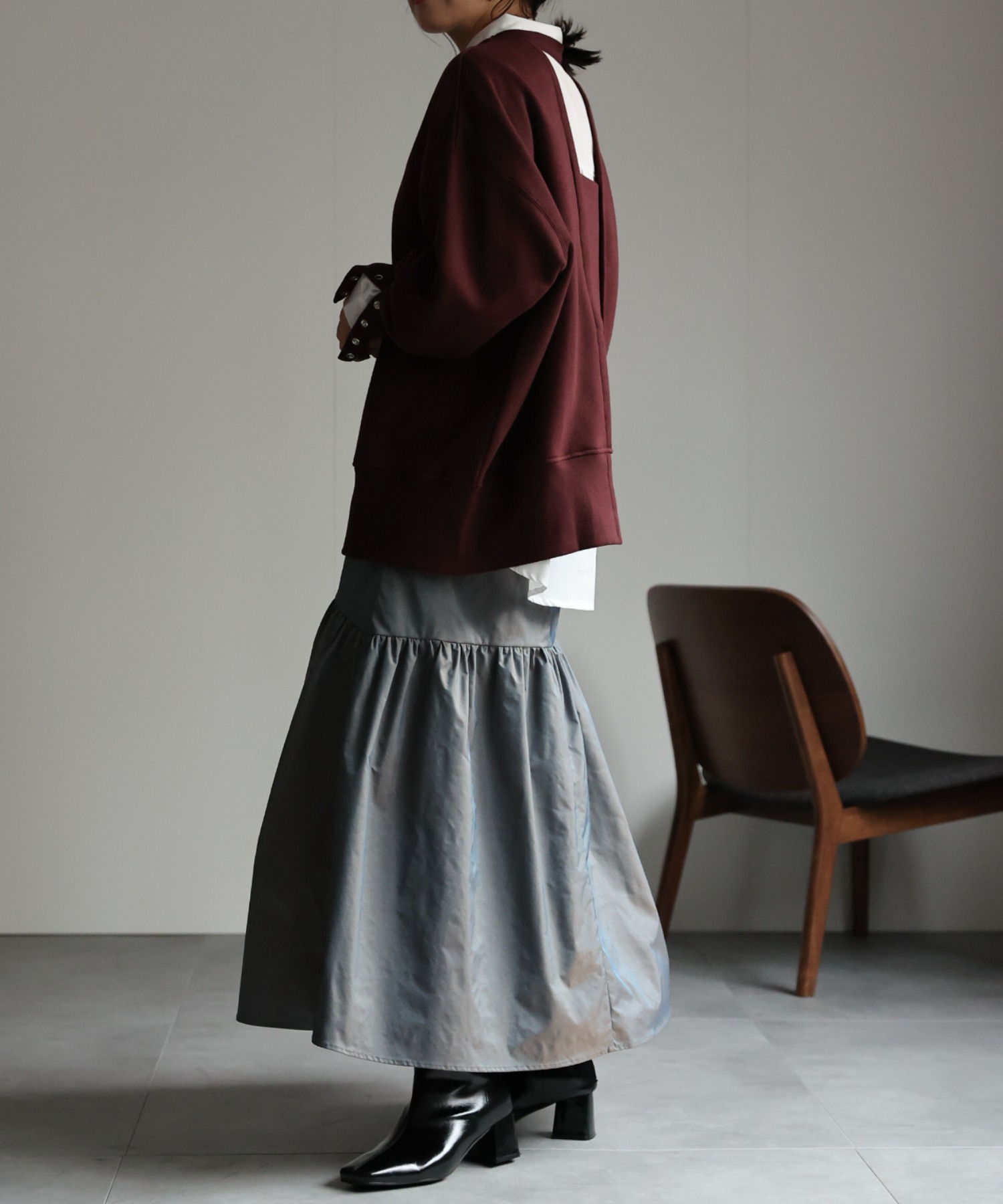 model:162㎝　着用サイズ:FREE