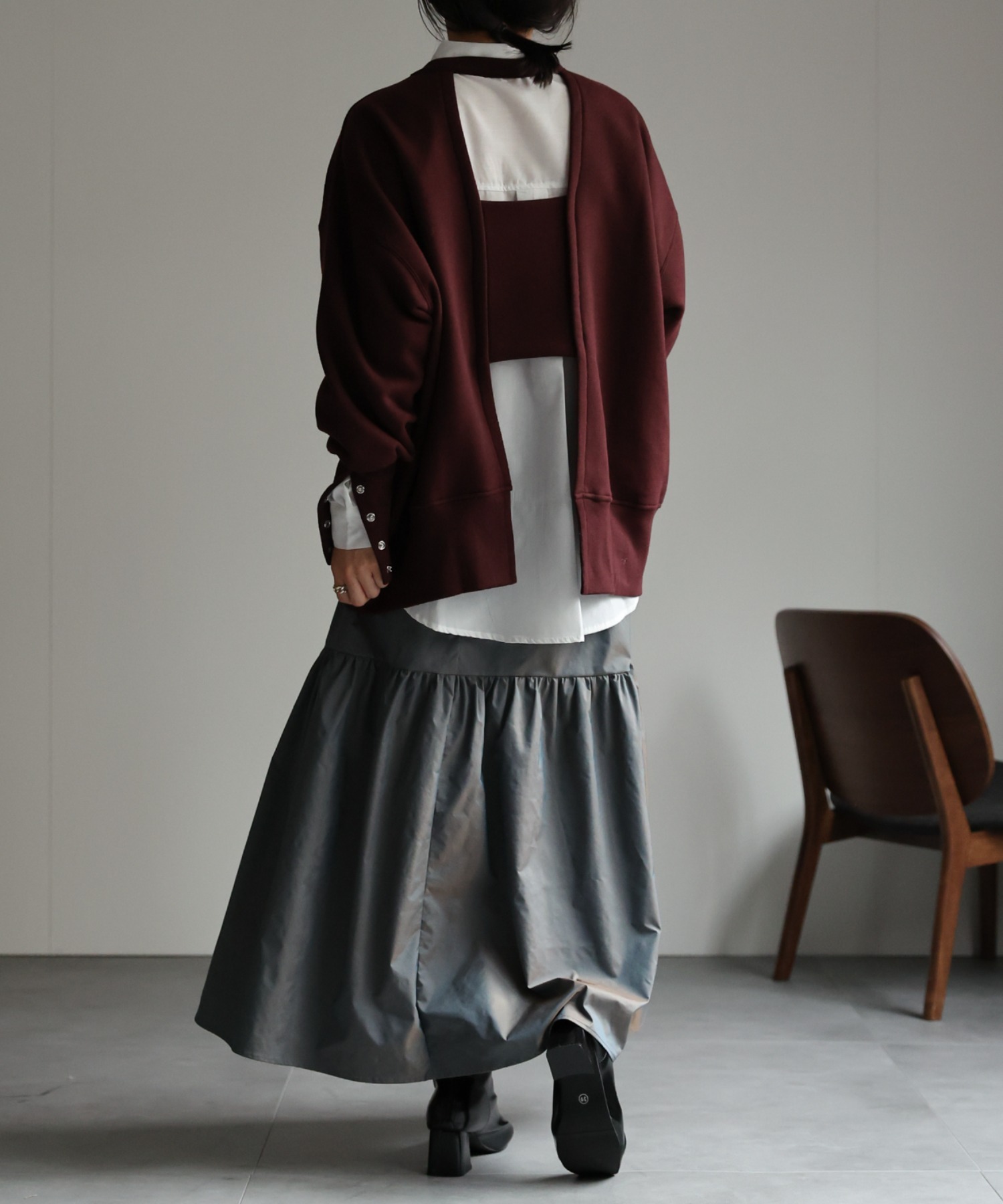model:162㎝　着用サイズ:FREE