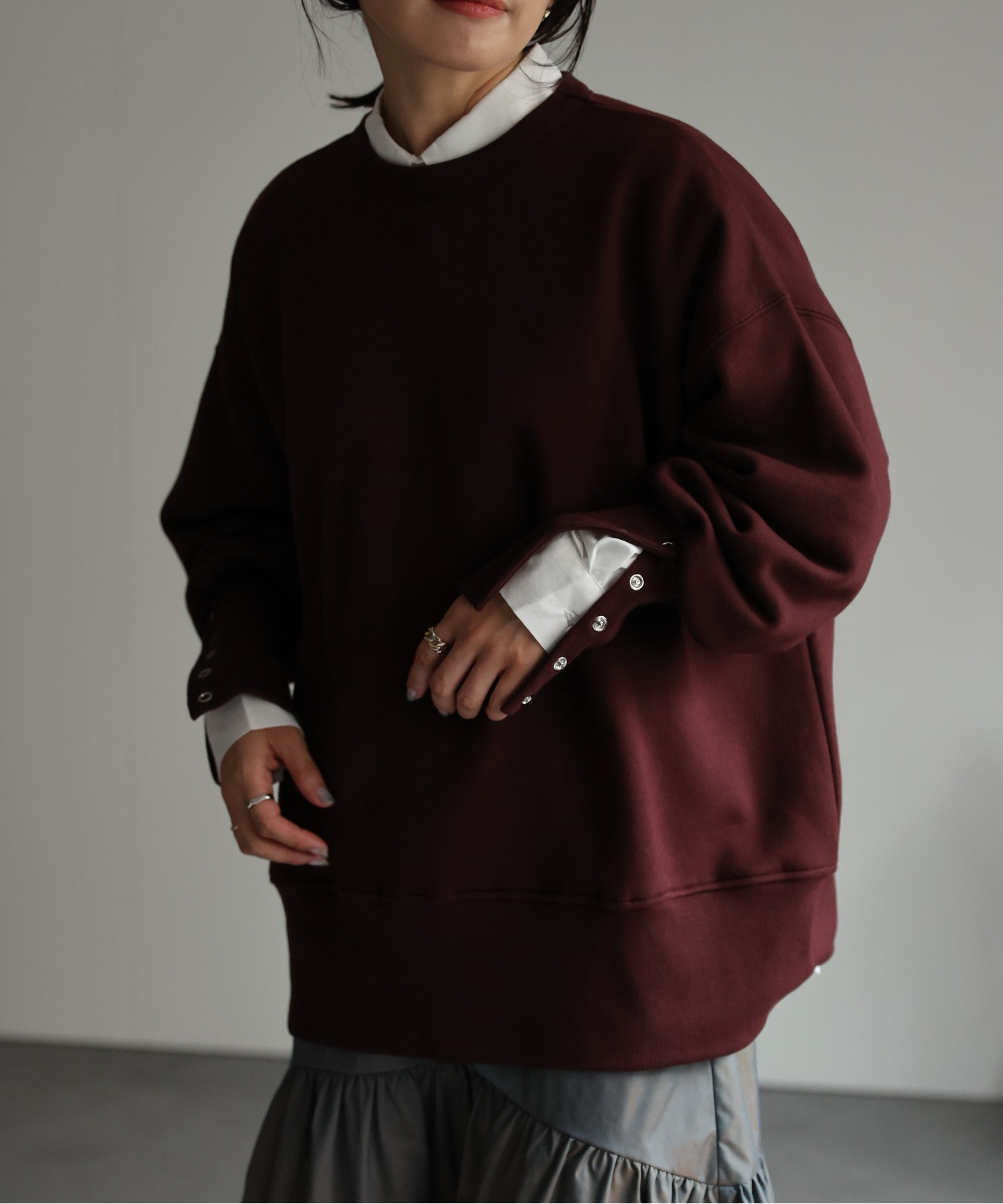 model:162㎝　着用サイズ:FREE