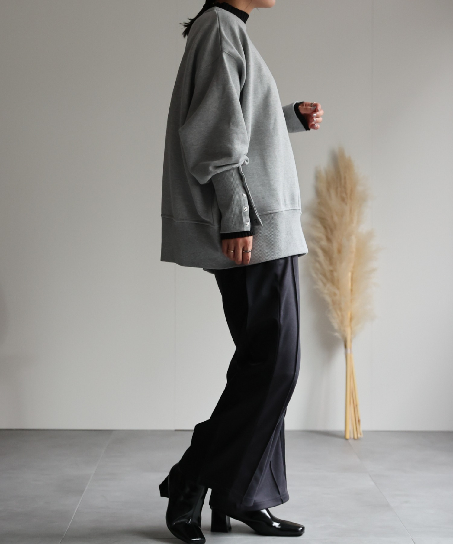 model:162㎝　着用サイズ:FREE